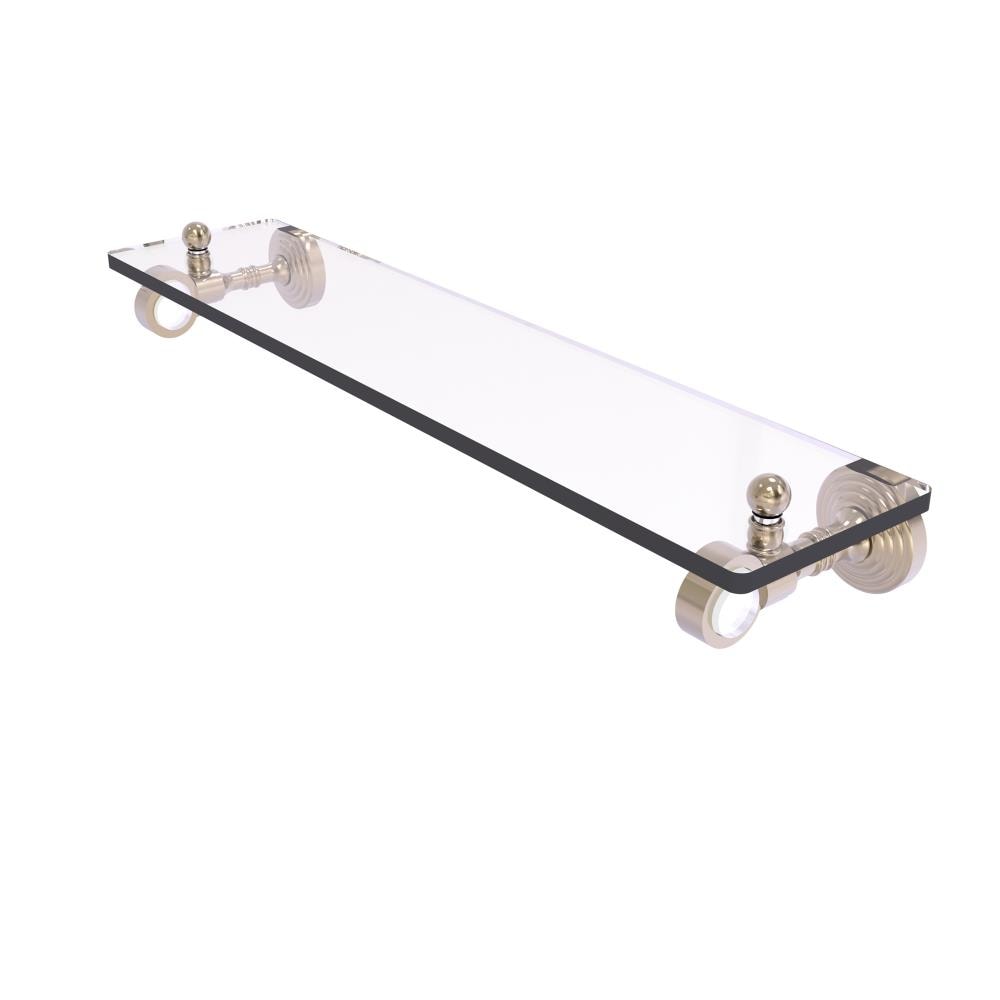 Allied Brass PG-1-16-PEW Pacific Grove Antique Pewter Wall mount Bathroom Shelf ( 16-in x 3.2-in x 5-in )
