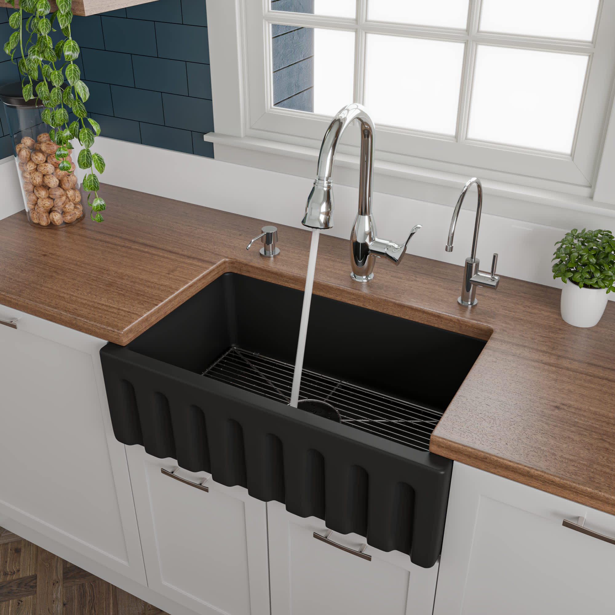 ALFI AB3018HS-BM Kitchen-Sinks - View #3