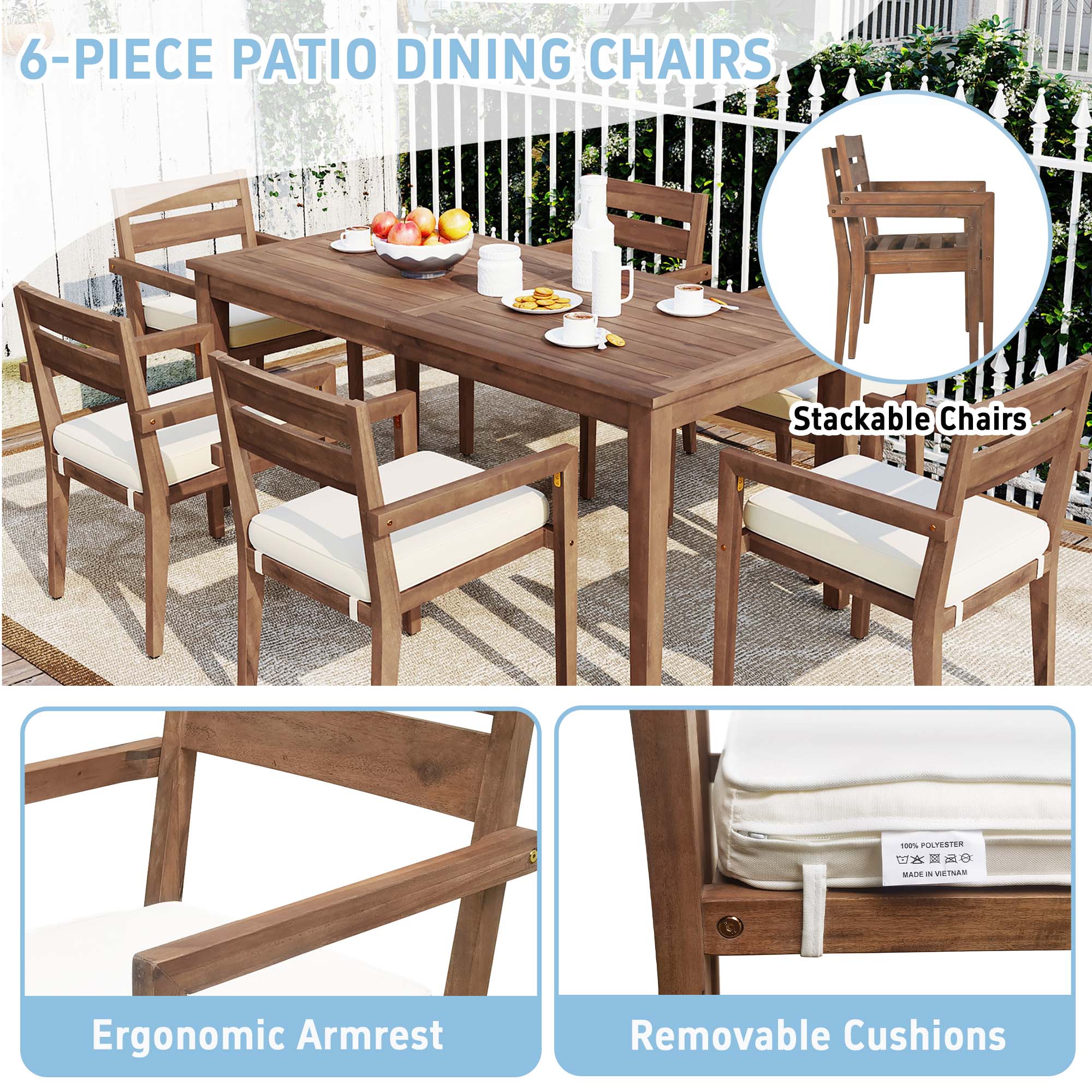 Sunrinx MG51-2-CS Patio-Dining-Sets - View #5