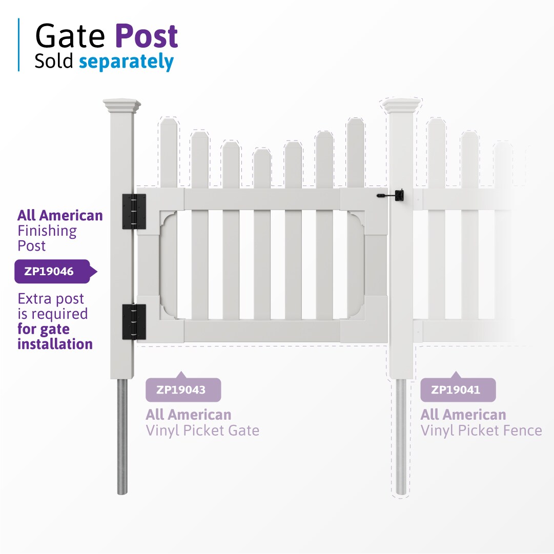 WamBam Fence ZP19043 Vinyl-Fence-Panels - View #6