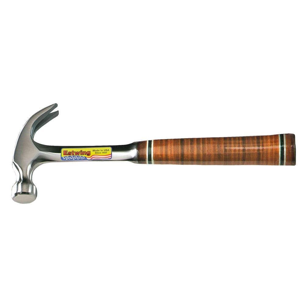 Estwing 12oz Curved Claw Nail Hammer with Vinyl Grip E3/12C 