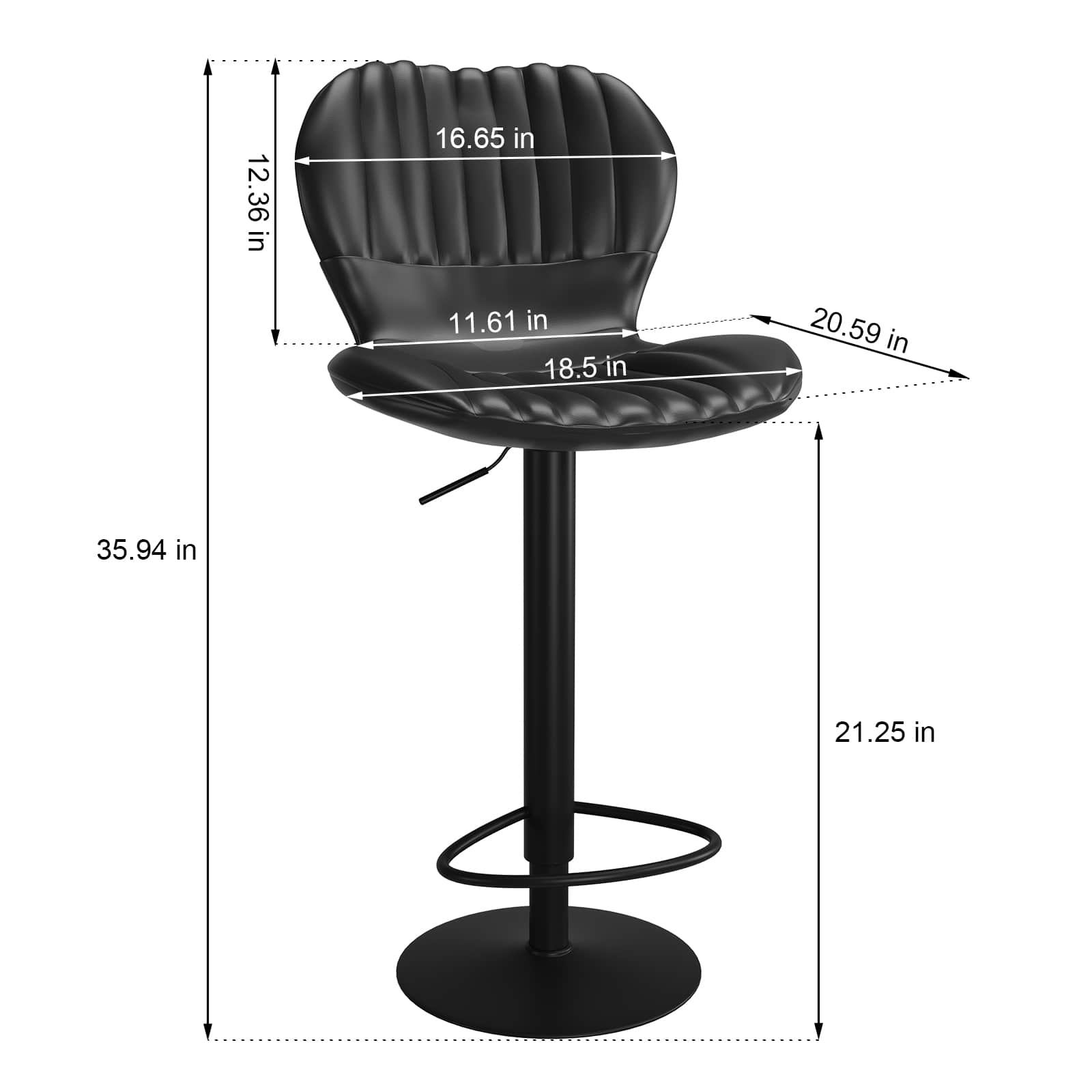 WhizMax GGL-PHO-15PDPUEF stools - View #3