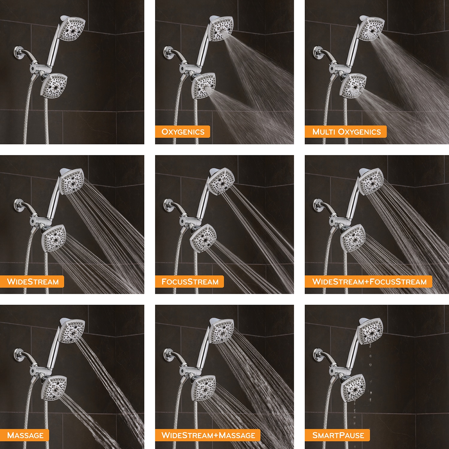 Oxygenics 61378 Fixed-Showerhead - View #3