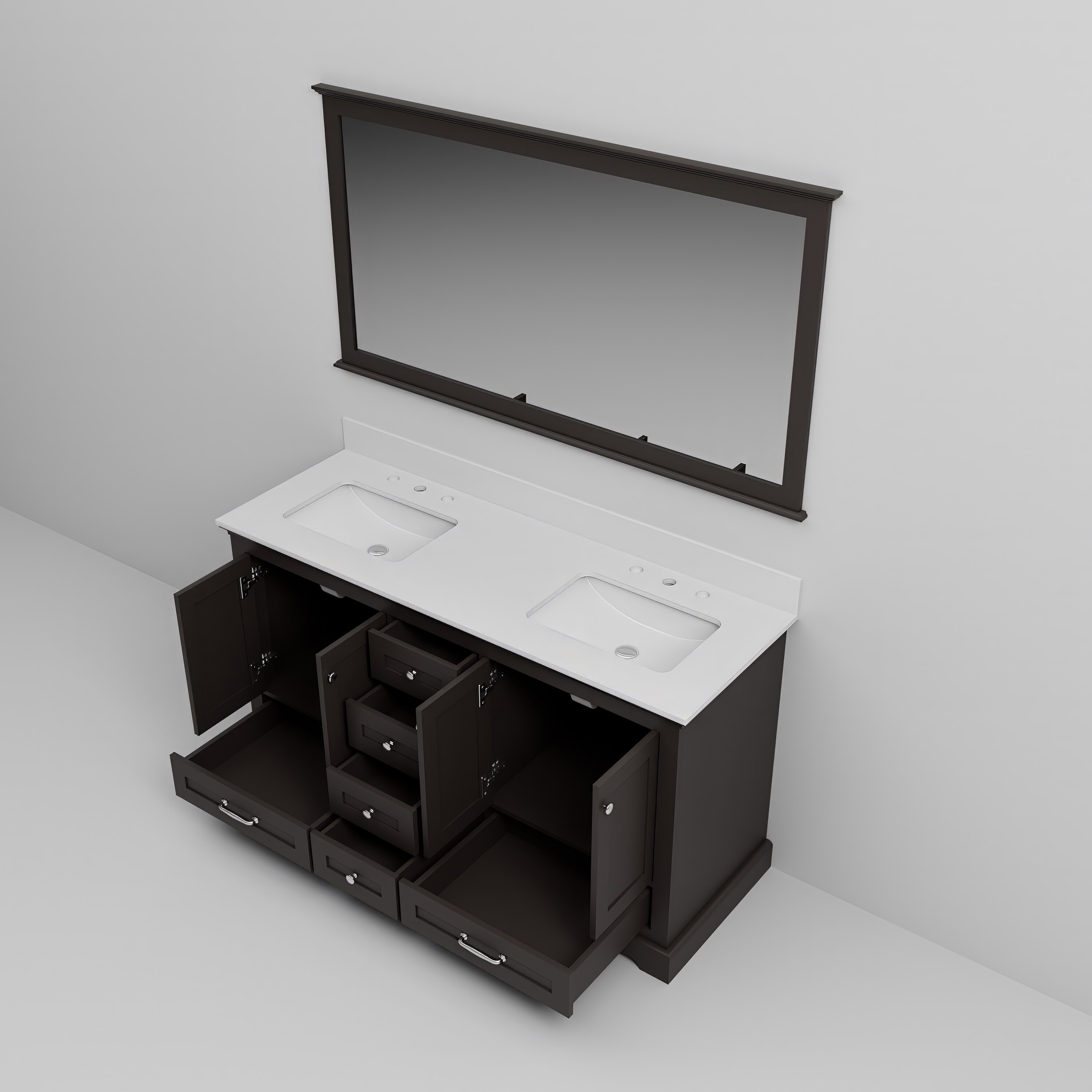 Lexora LVD60DG310 Bath-Vanity-Combo - View #13