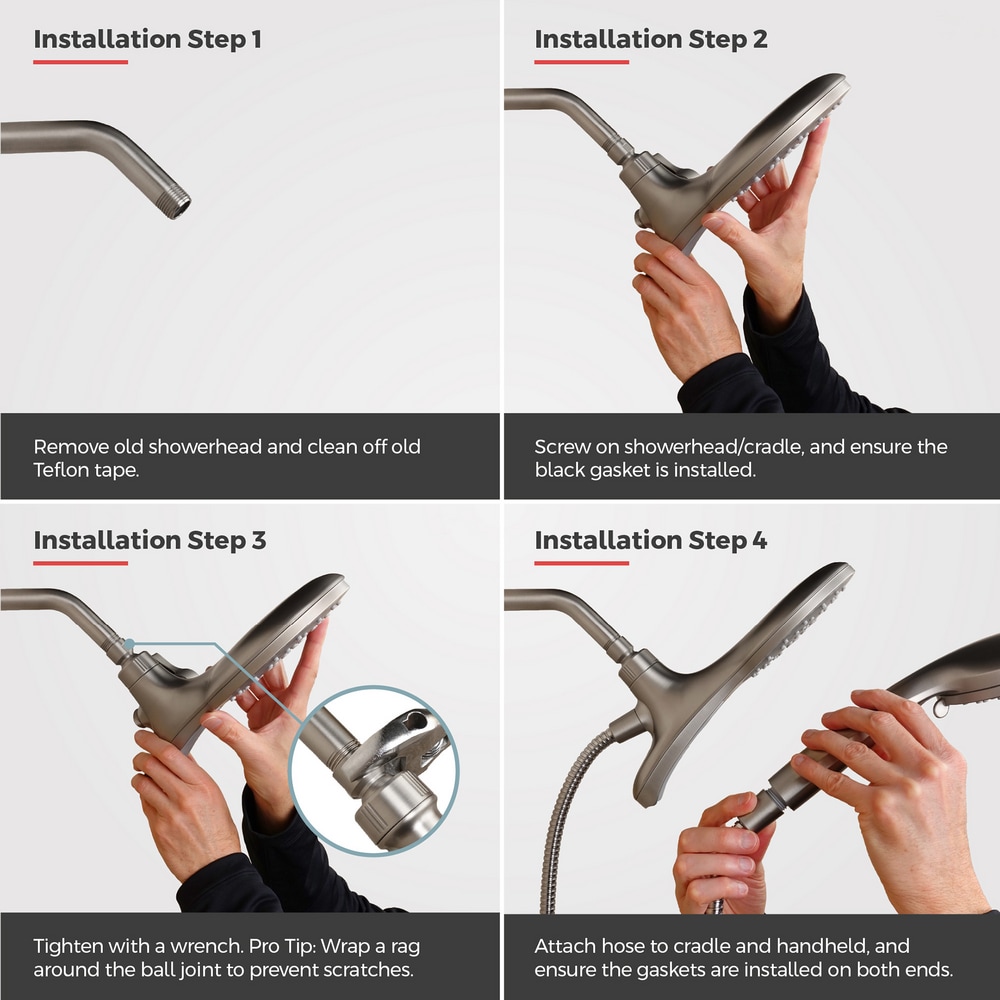 Pfister 020WS2HFM01CC Fixed-Showerhead - View #9