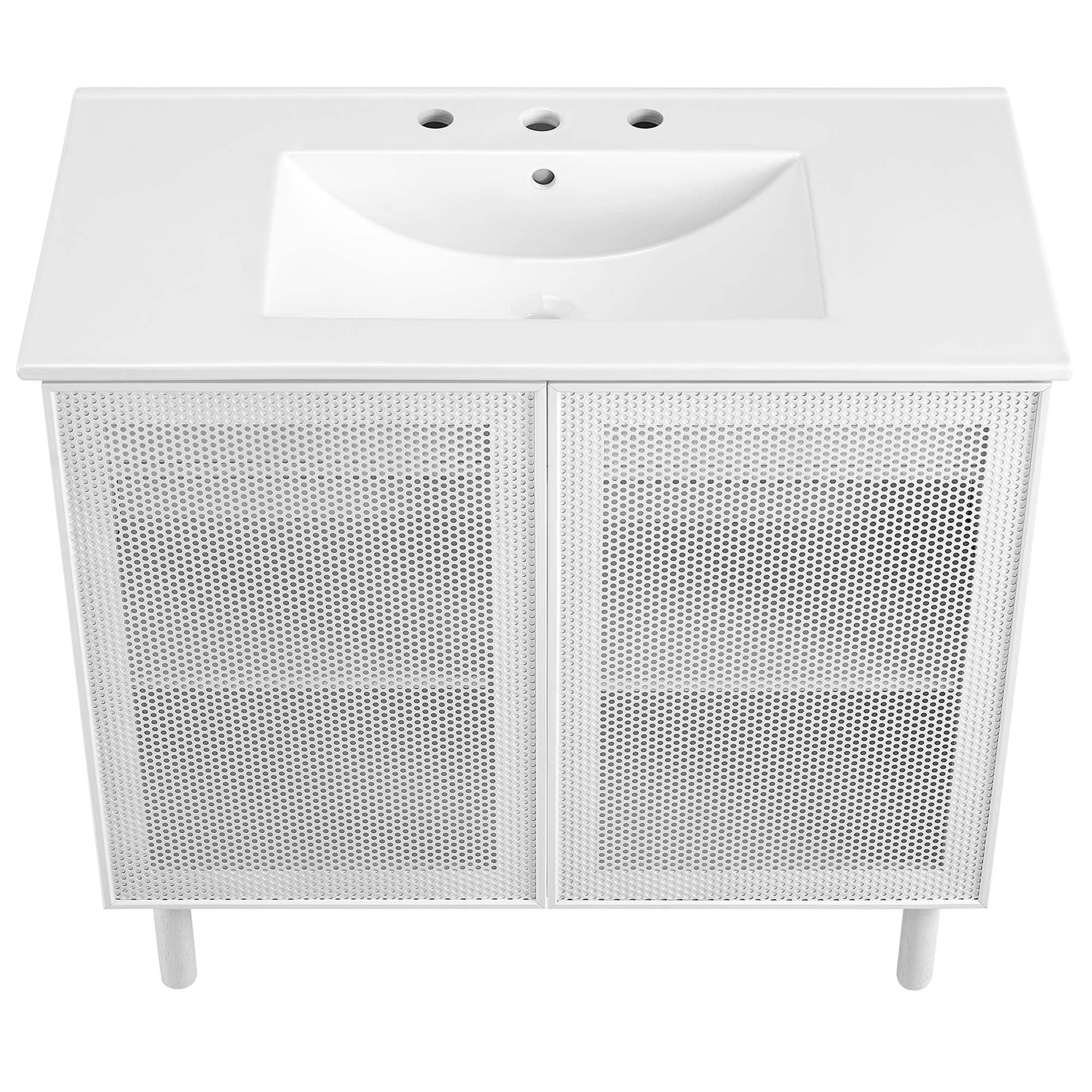 Modway EEI-6678-WHI-WHI Bath-Vanity-Combo - View #9