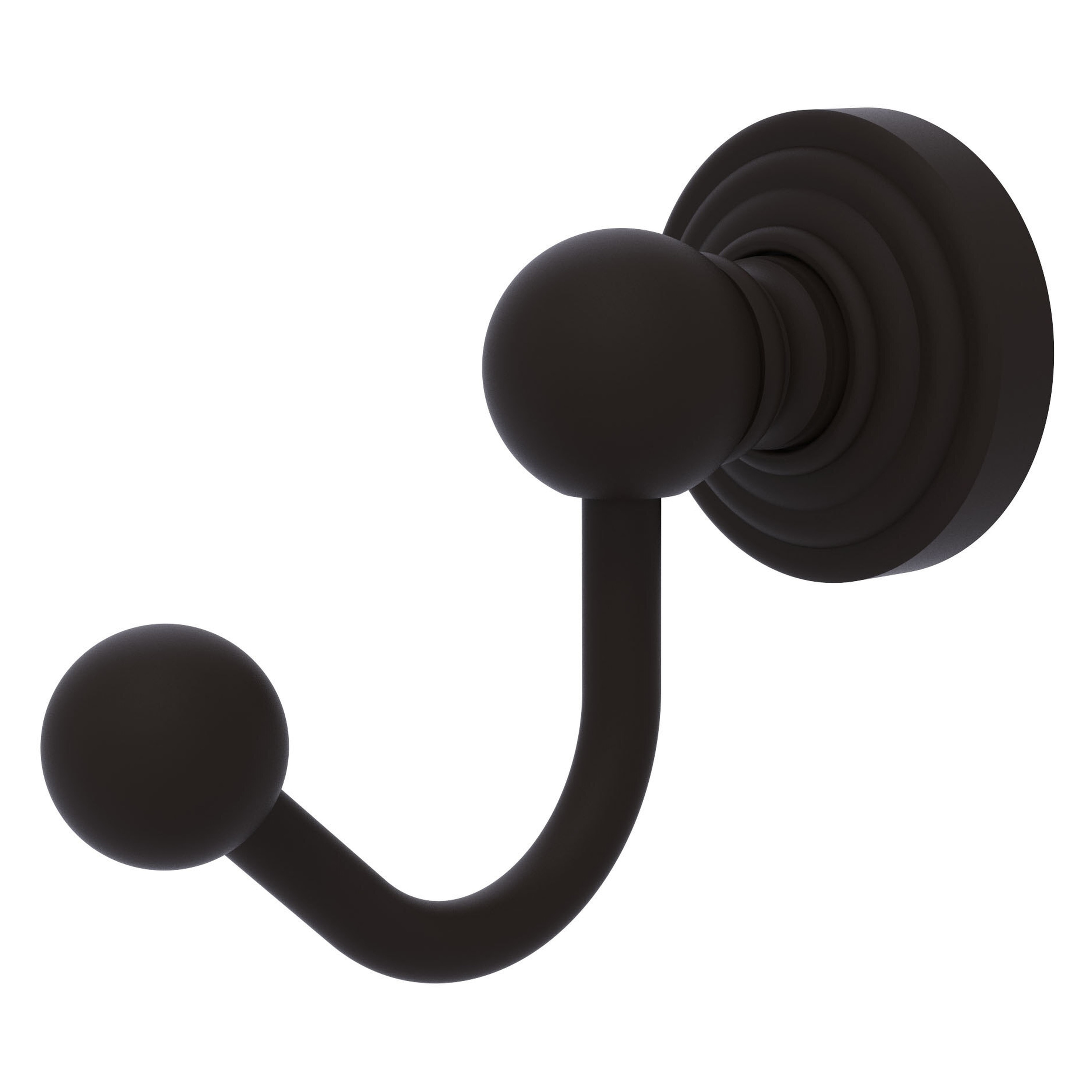 Allied Brass WP-20-ORB Waverly Place Oil-rubbed Bronze Single -Hook Wall mount Towel Hook