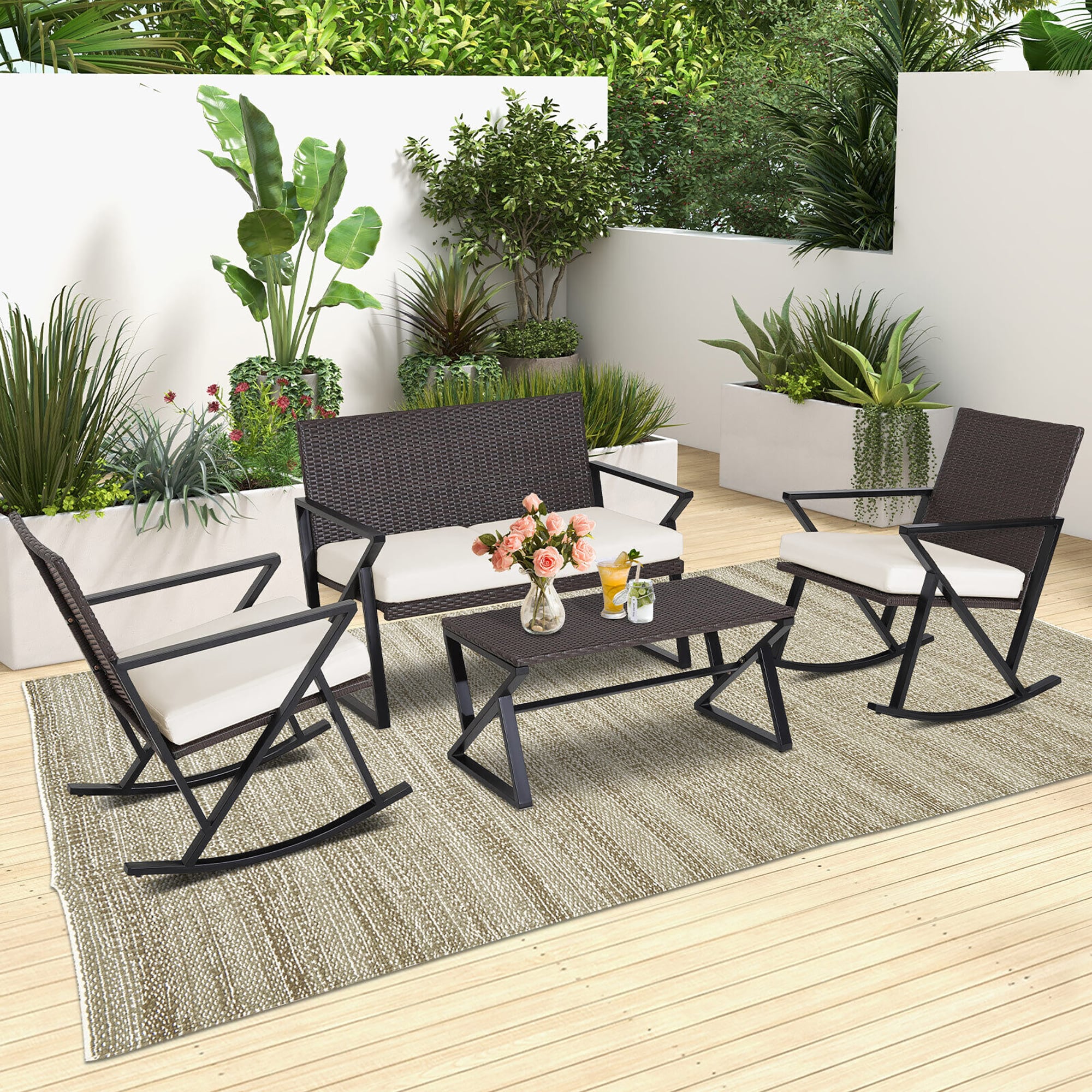 Forclover HYFL-741+ Patio-Conversation-Sets - View #2