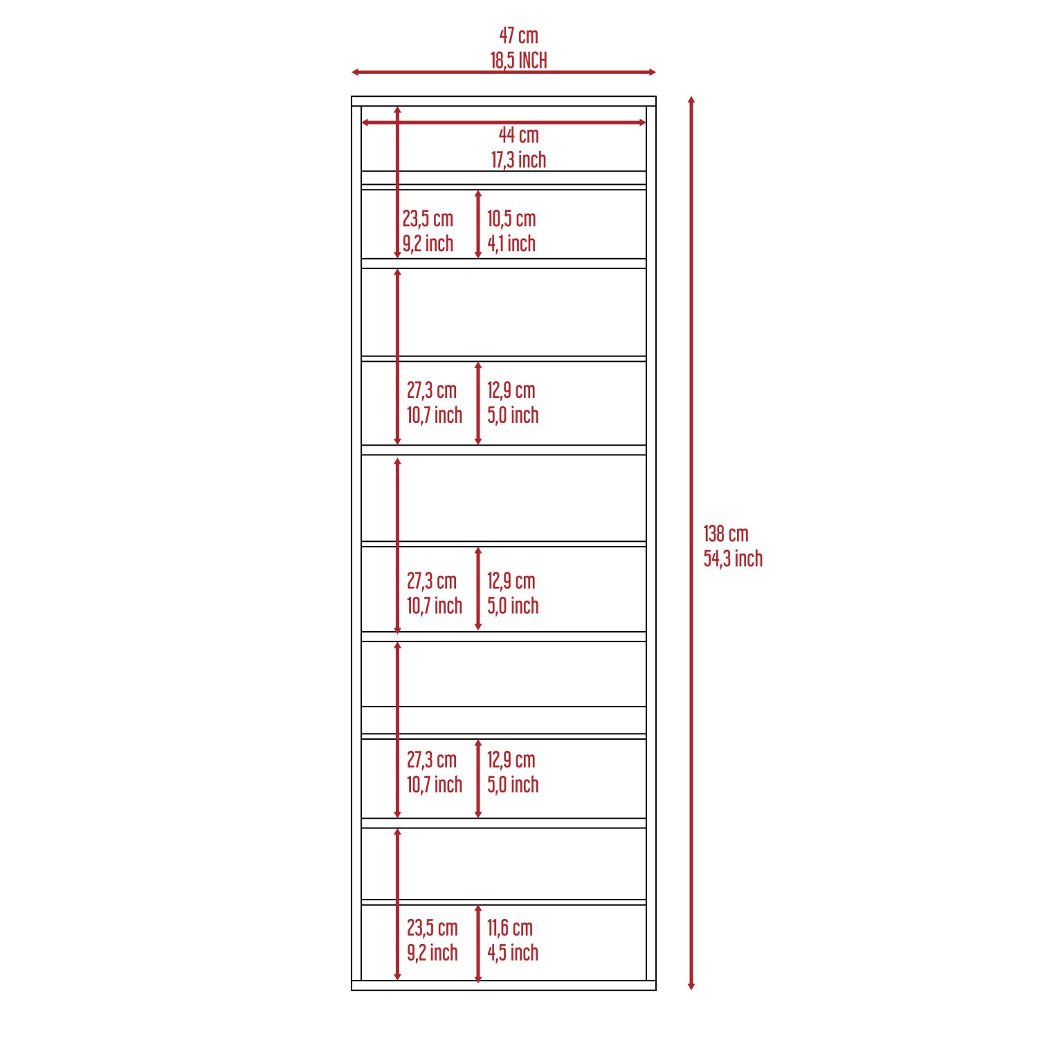 Streamdale Furniture B07091928 Shoe-Racks - View #7