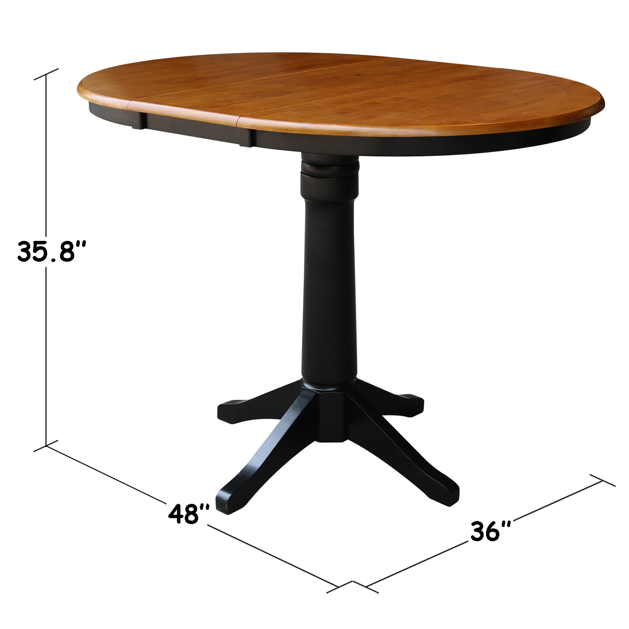 International Concepts K57-36RXT-27B-6B Dining-Tables - View #9