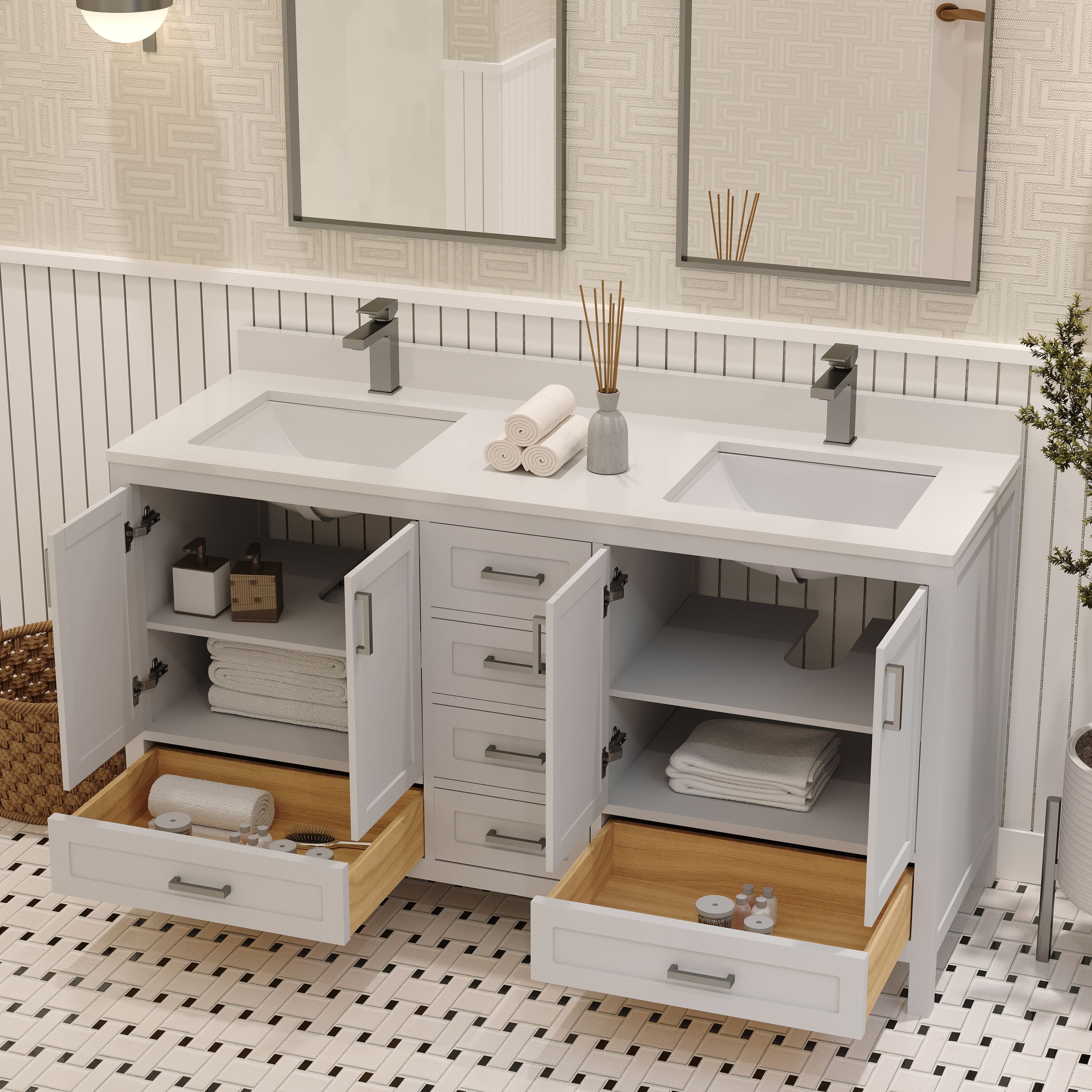 Ayna Decors AVR60WH0002 vanities - View #4