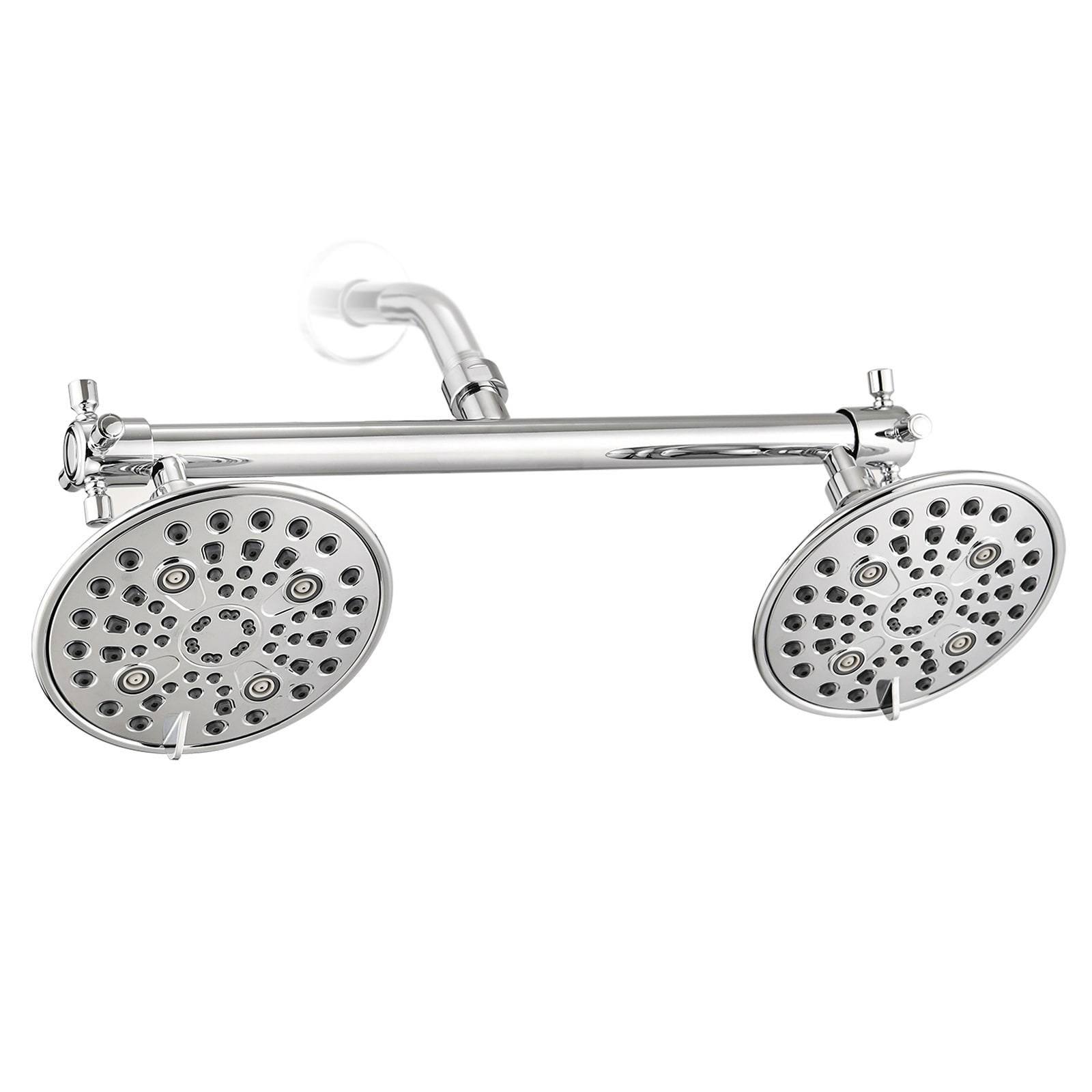 UCLIMAA - Modern Rain Shower System with 6-Function Shower Head and Self-Cleaning Nozzles