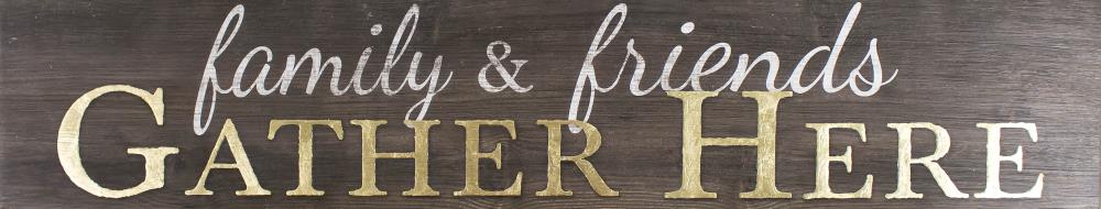  1705-8012LOW 6-Inches H x 37-Inches W Inspirational Sign