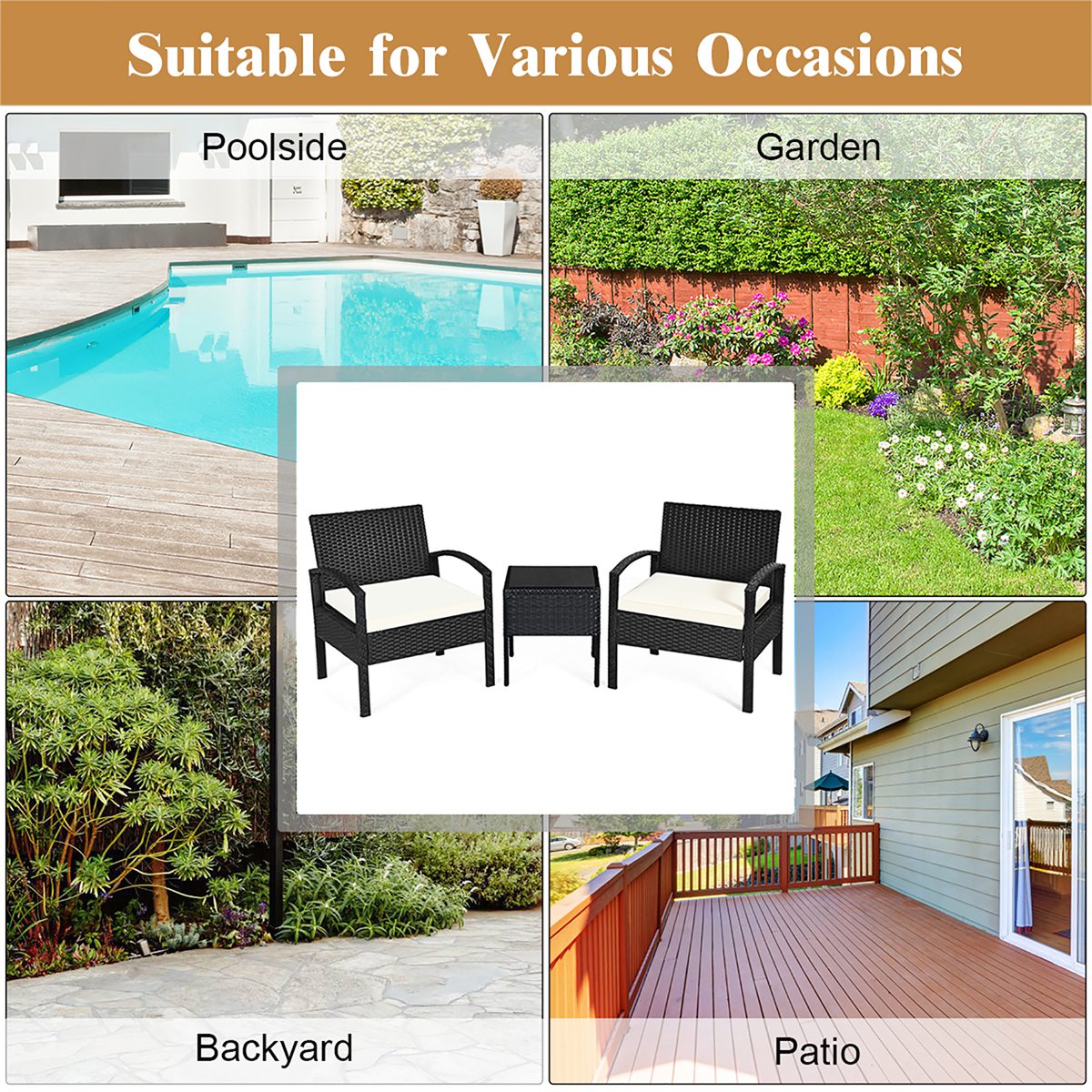 Costway HW53509 Patio-Conversation-Sets - View #7