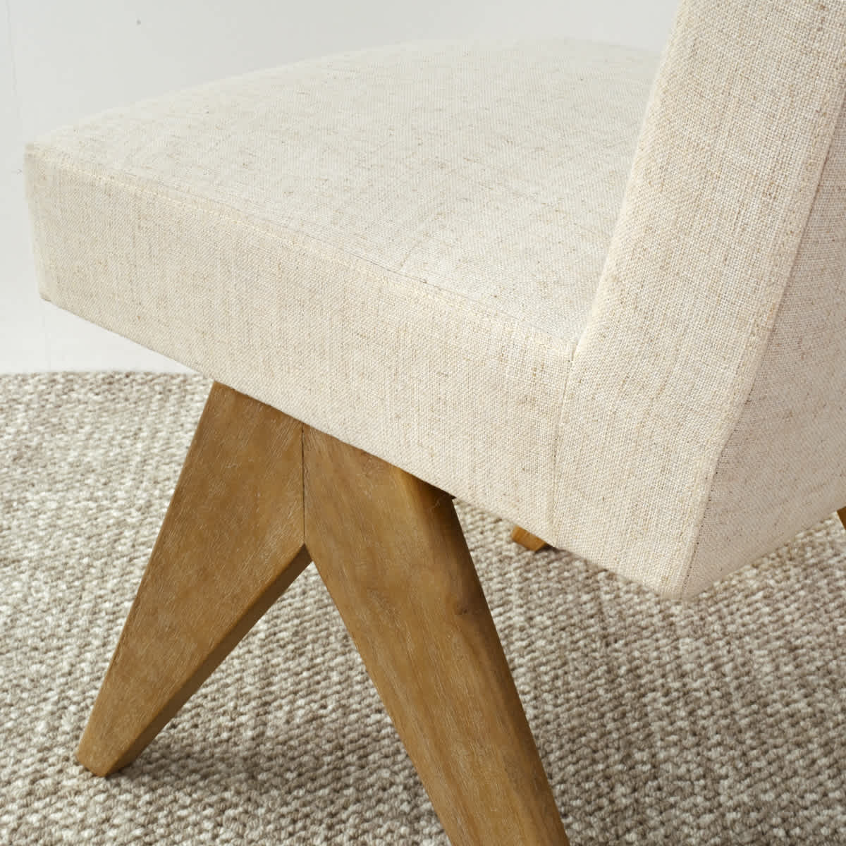 Maison Boucle MORGAN-CHAIR-BEIGE-6 Dining-Chairs - View #6