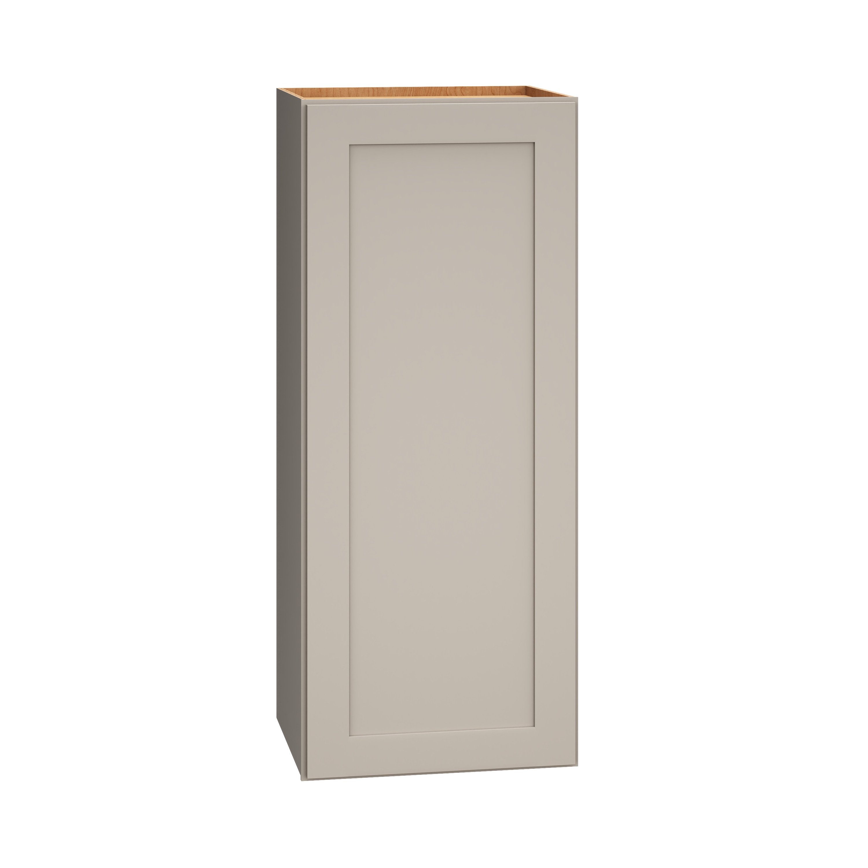 RELIABILT 333 W1536R Pinnacle 15-in W x 36-in H x 12-in D Gray Wall Fully assembled Plywood Cabinet (Recessed Panel Shaker)