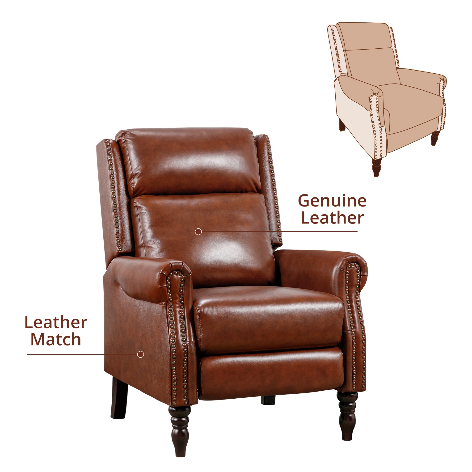 LUE BONA SN-014-02LS recliners - View #3