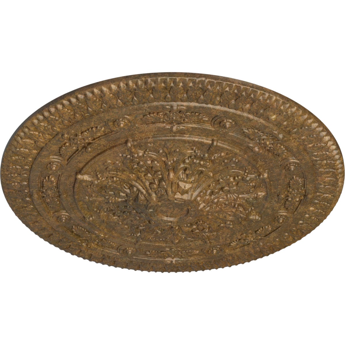 Ekena Millwork CM37NARZS Ceiling-Medallions - View #2