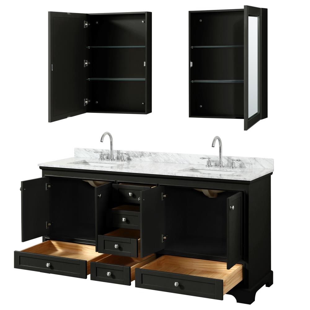 Wyndham Collection WCS202072DDECMUNSMED Bath-Vanity-Combo - View #2