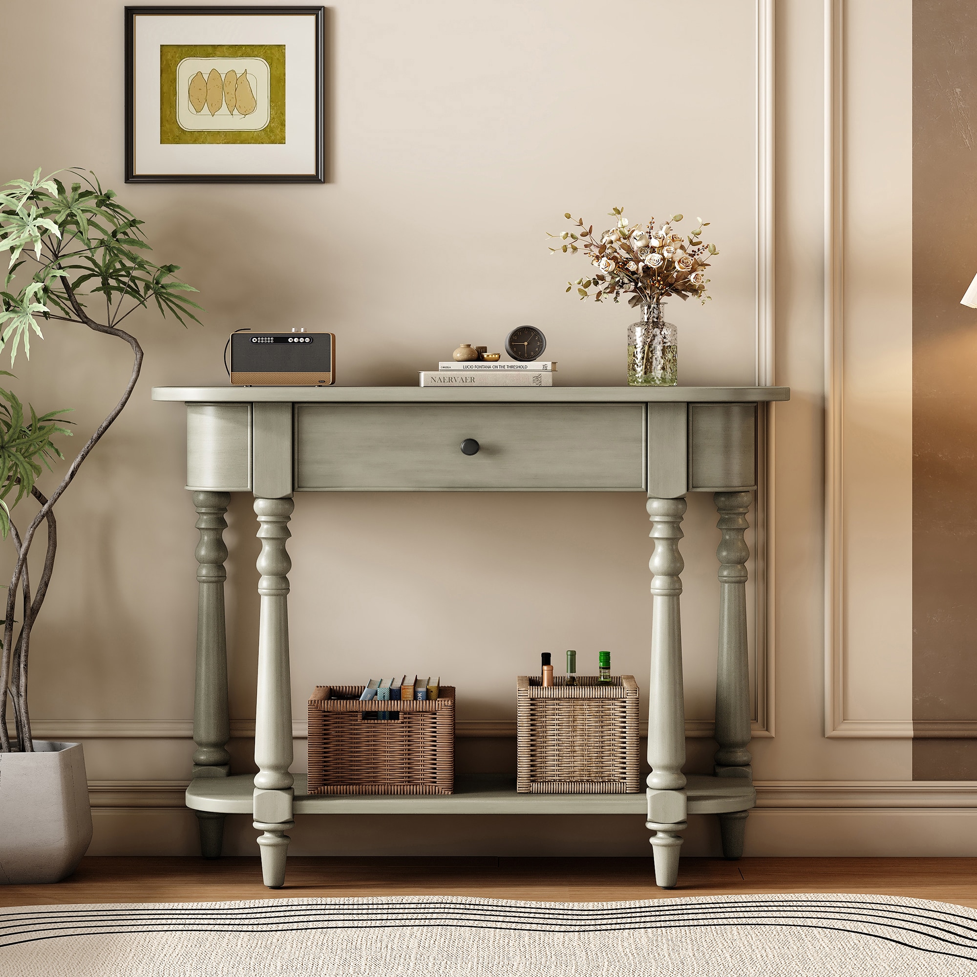 SINOFURN SYA330200GY Console-Sofa-Tables - View #3