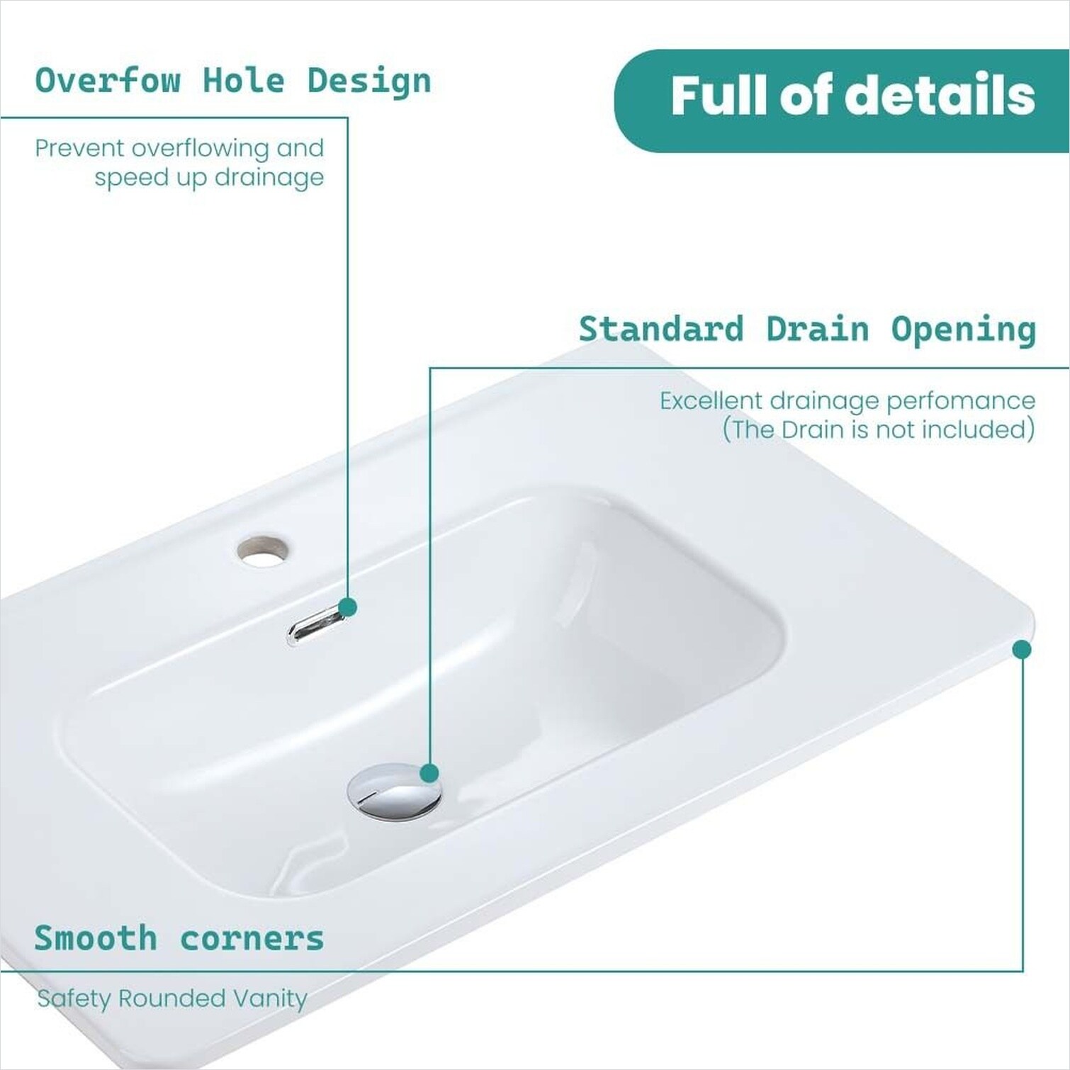 SunJet 9J2B7998THXL Bath-Sink - View #8