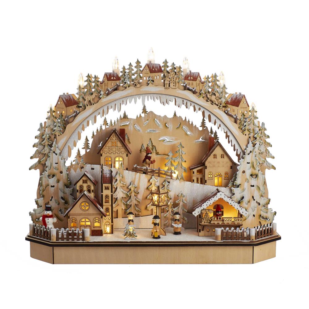 Kurt S. Adler J8413 18-in Lighted Christmas Decor