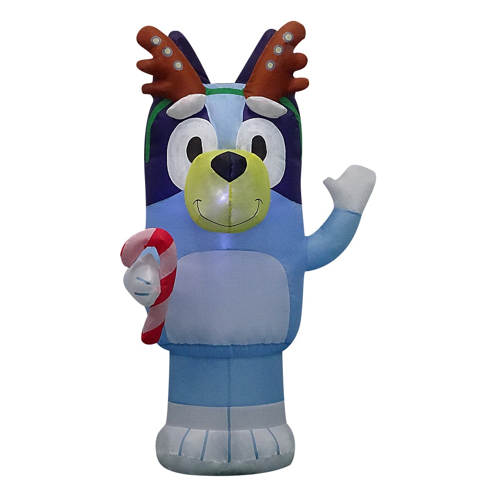 Bluey 3.5-ft LED Bluey Christmas Inflatable in the Christmas ...