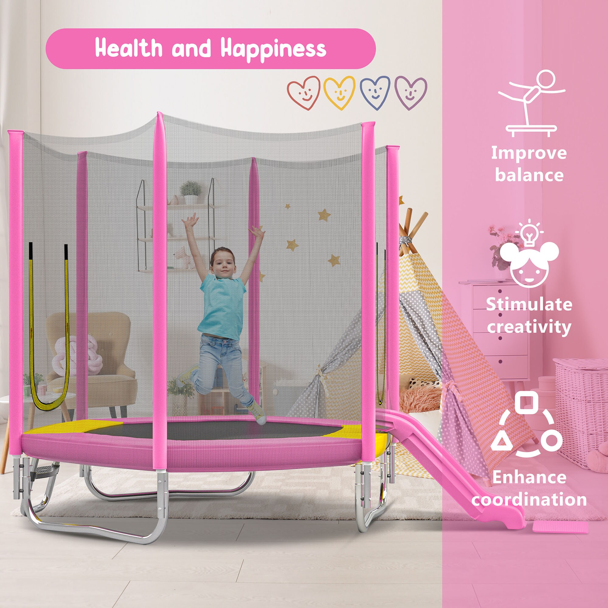 Fun Orange FUN25BC69 trampolines - View #7