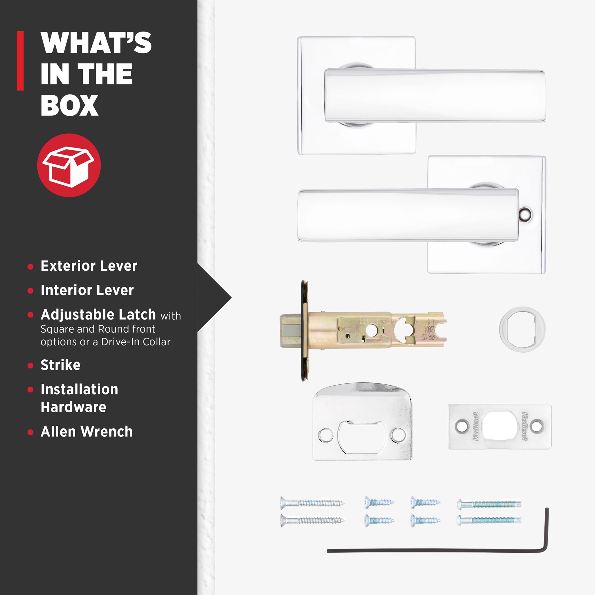 Kwikset 200BRNL SQT 26 RCS Door-Handles - View #7