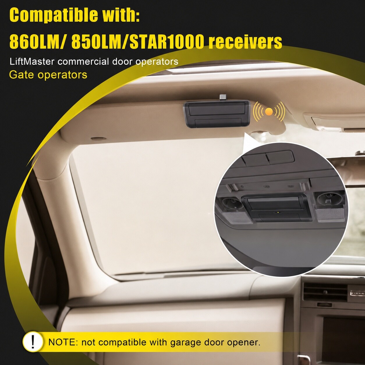 Aoibox LAB76256 Garage-Door-Opener-Remotes - View #5