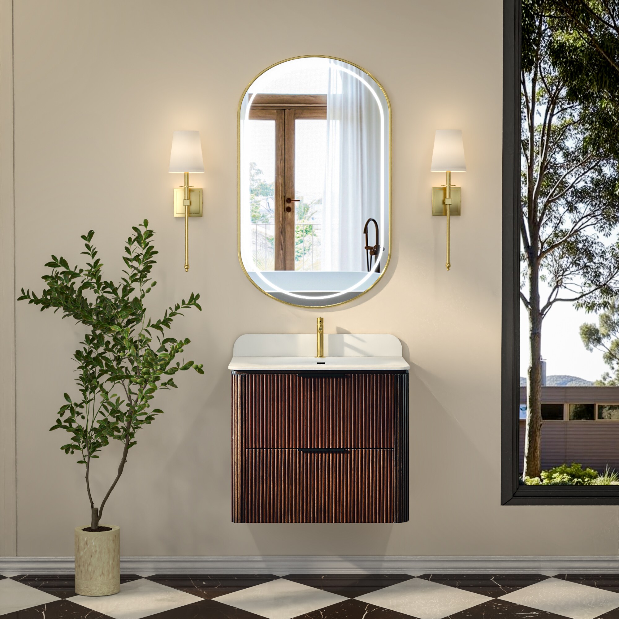 AAZJ JDEX-V18BV24WN Bath-Vanity-Combo - View #9
