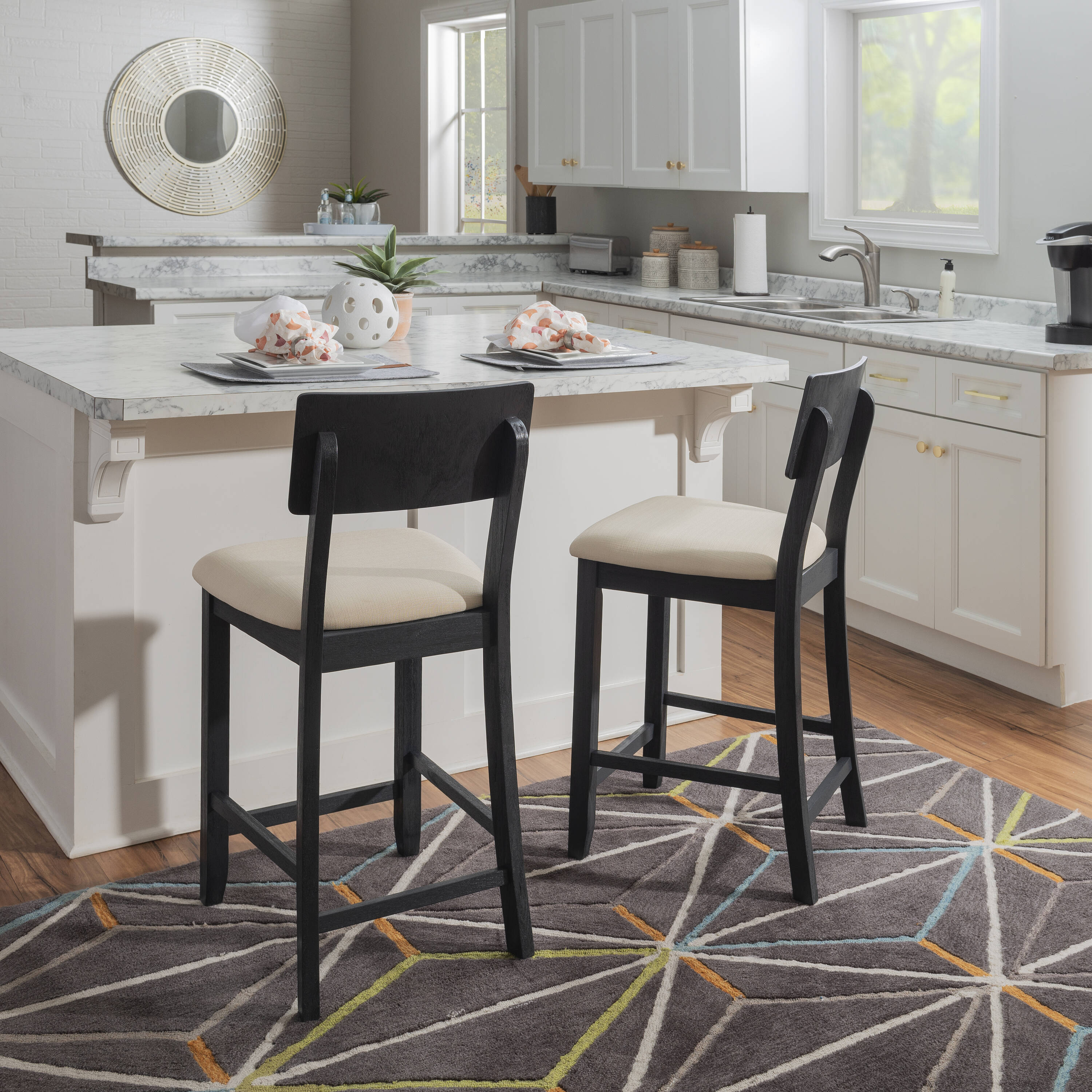 Linon LOWES1889 stools - View #7