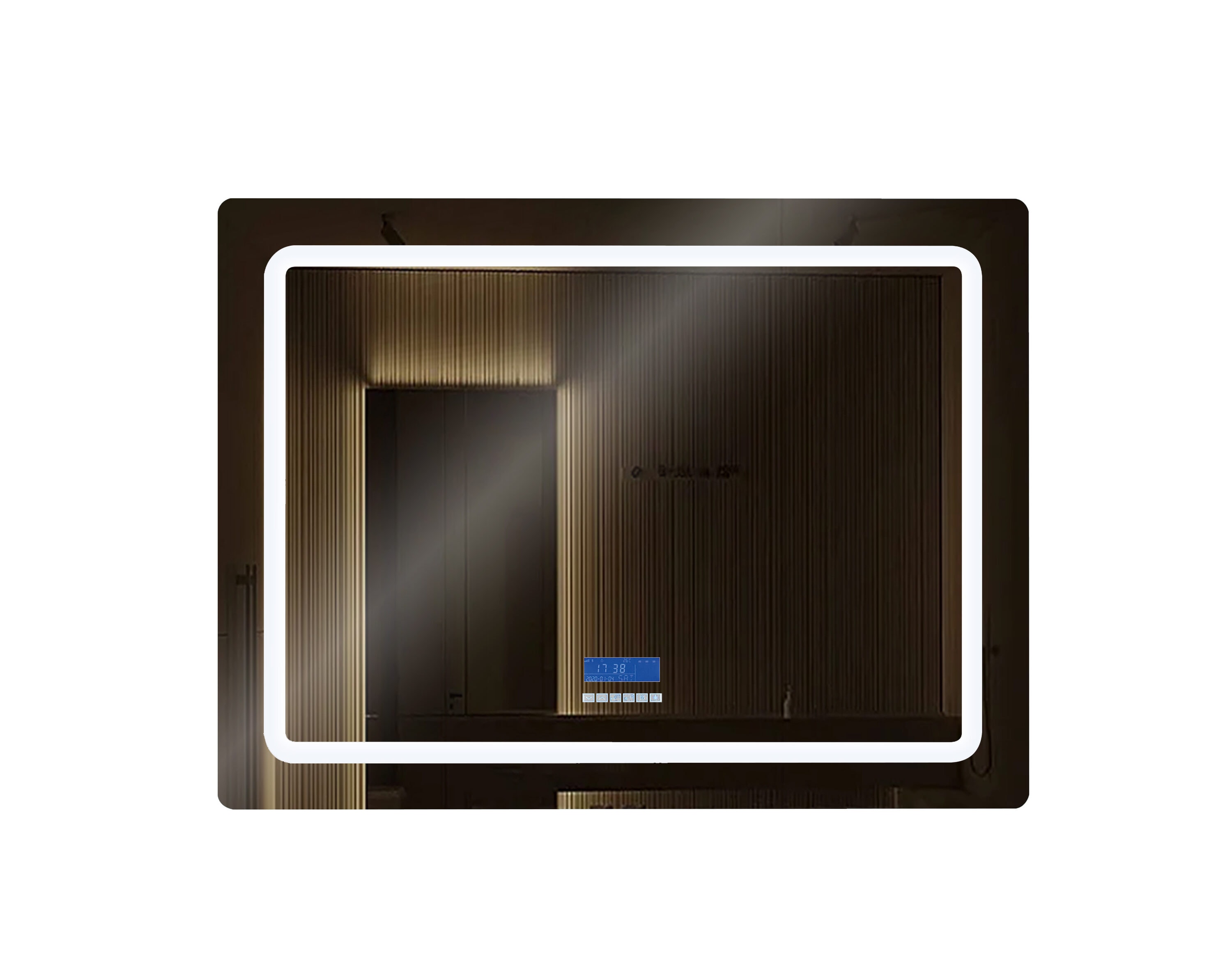 Lexora LC4836LEDM Framed-Bath-Mirrors - View #5