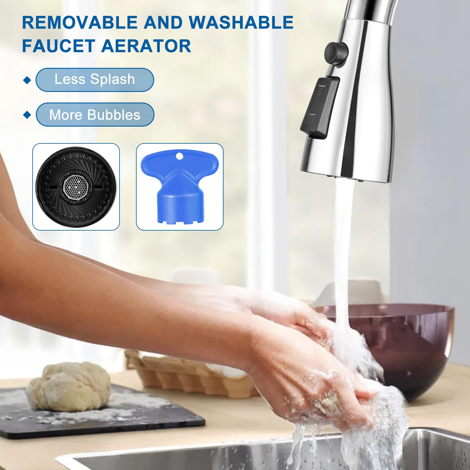 Phewnyzo LPW0720W284 Faucet-Spray-Hoses-Accessories - View #3