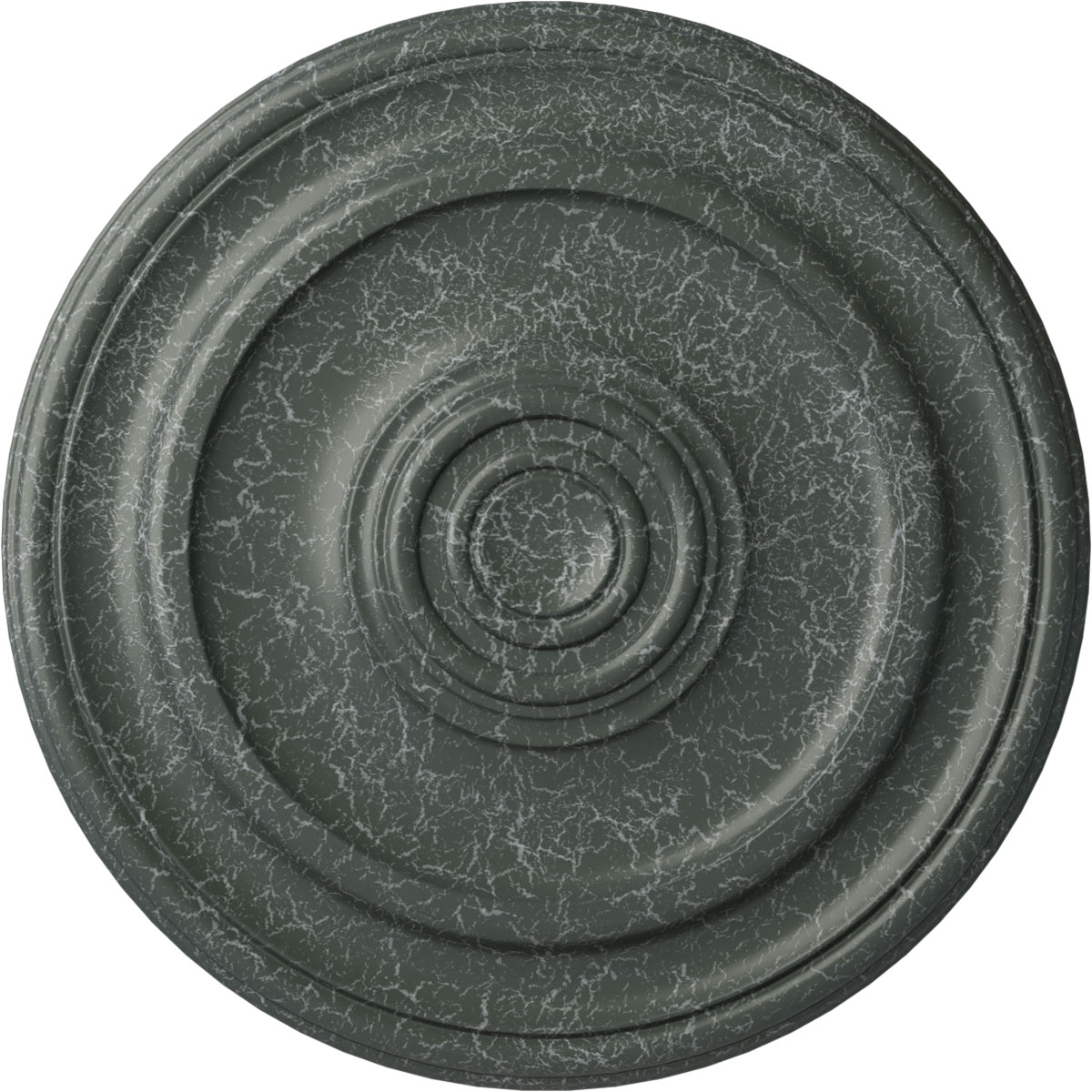 Ekena Millwork CM20KPAGC Kepler Traditional 19.75-in W x 19.75-in L Athenian Green Crackle Polyurethane Ceiling Medallion