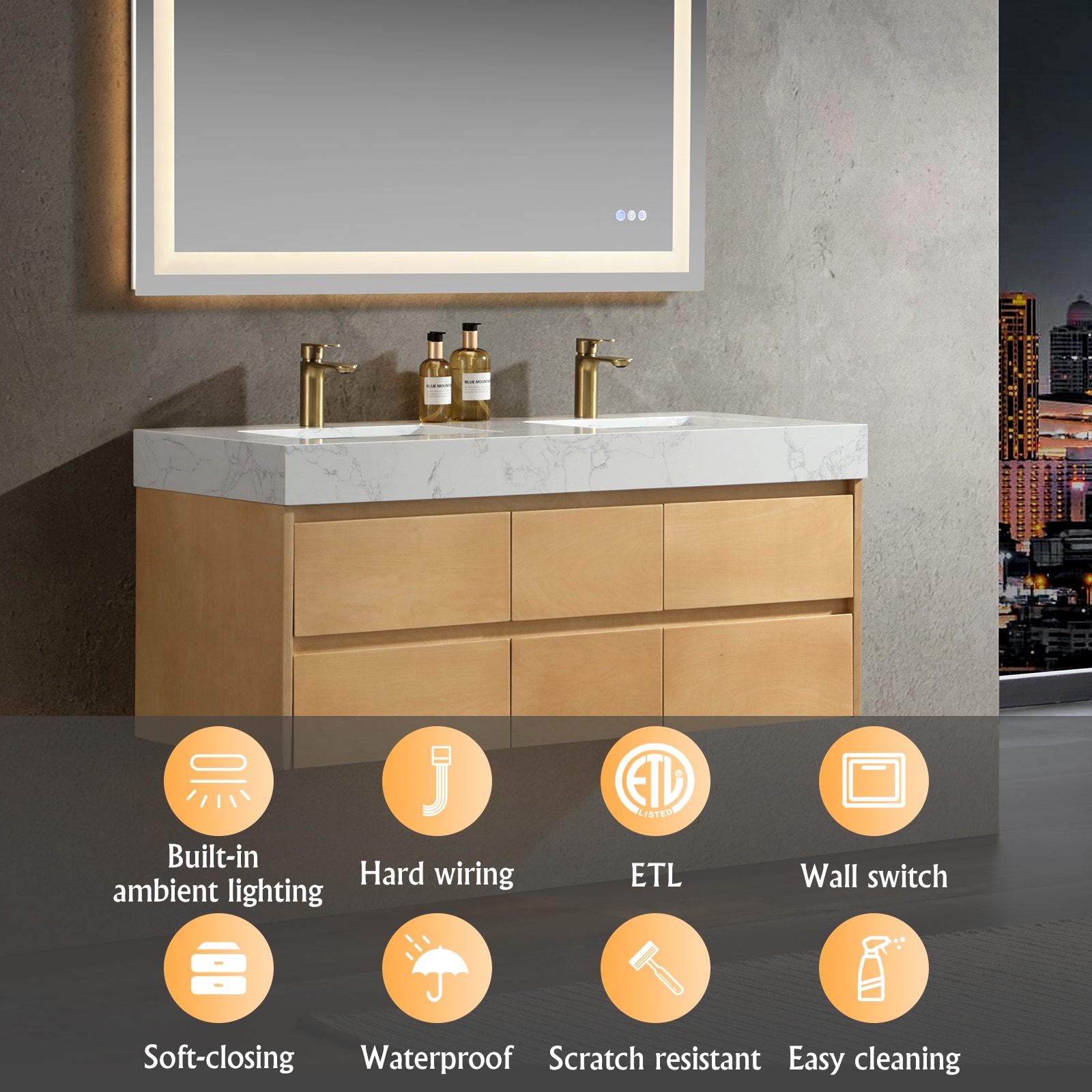 ExBrite FM4821V6DNW Bath-Vanity-Combo - View #6