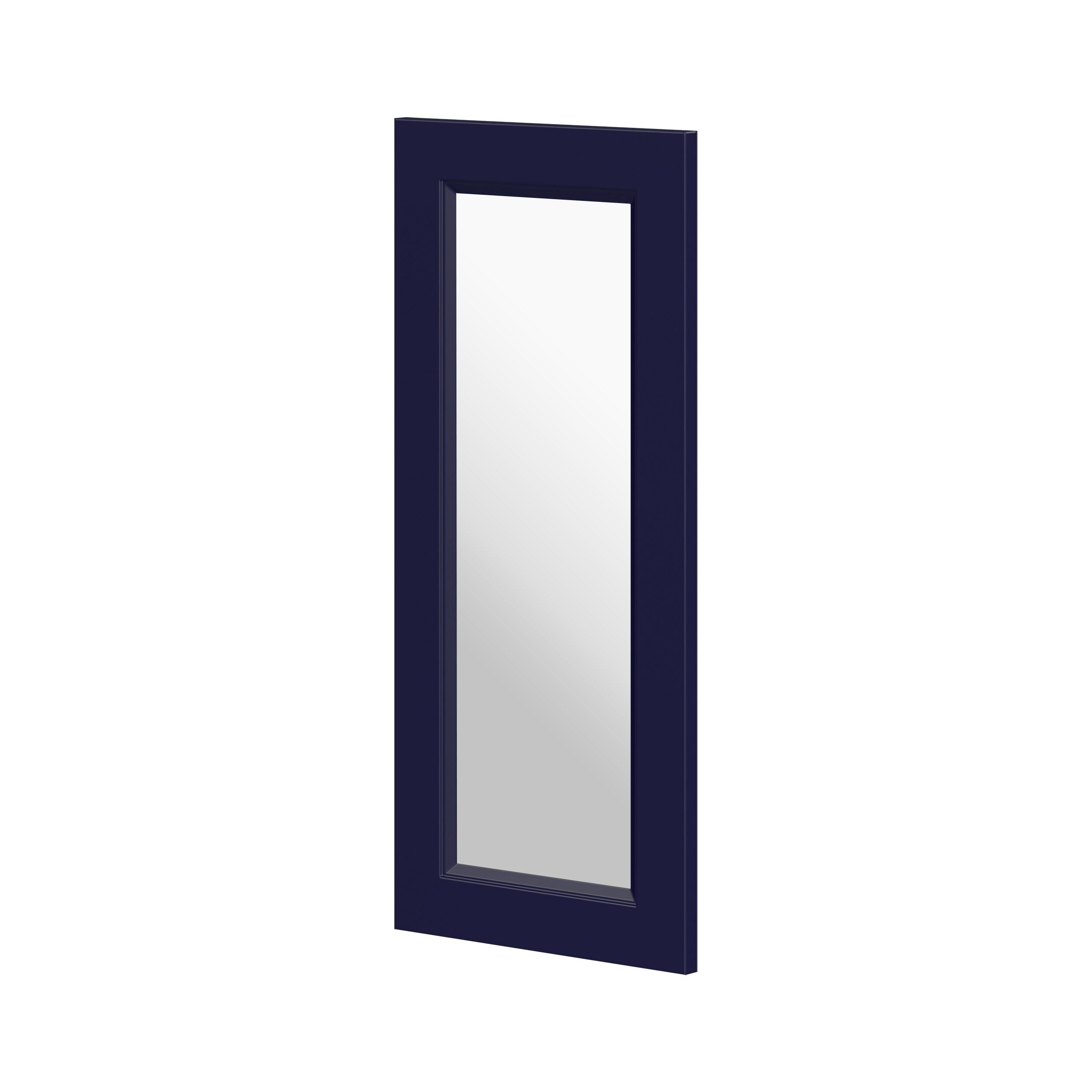 Hugo&Borg DSGDR1330-LO Lorette 13-in W x 30-in H Navy Blue Shaker Base and wall and pantry cabinet doors (Fits 15-in wall box )