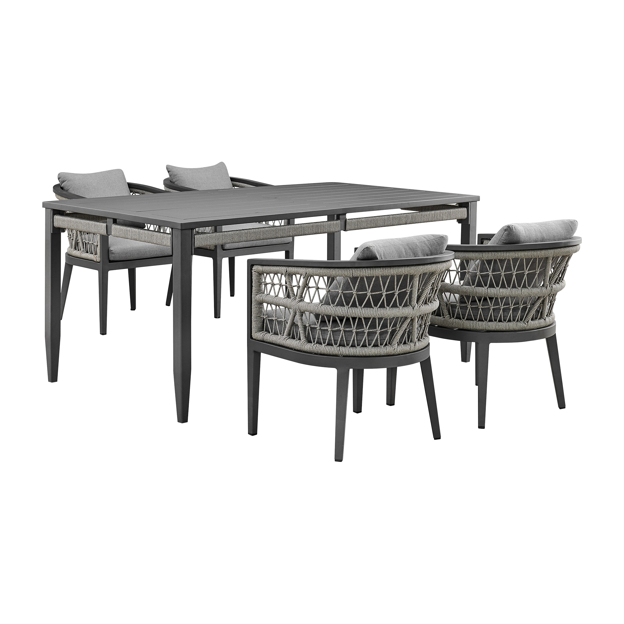Armen Living SETODZE5GRY Patio-Dining-Sets - View #13