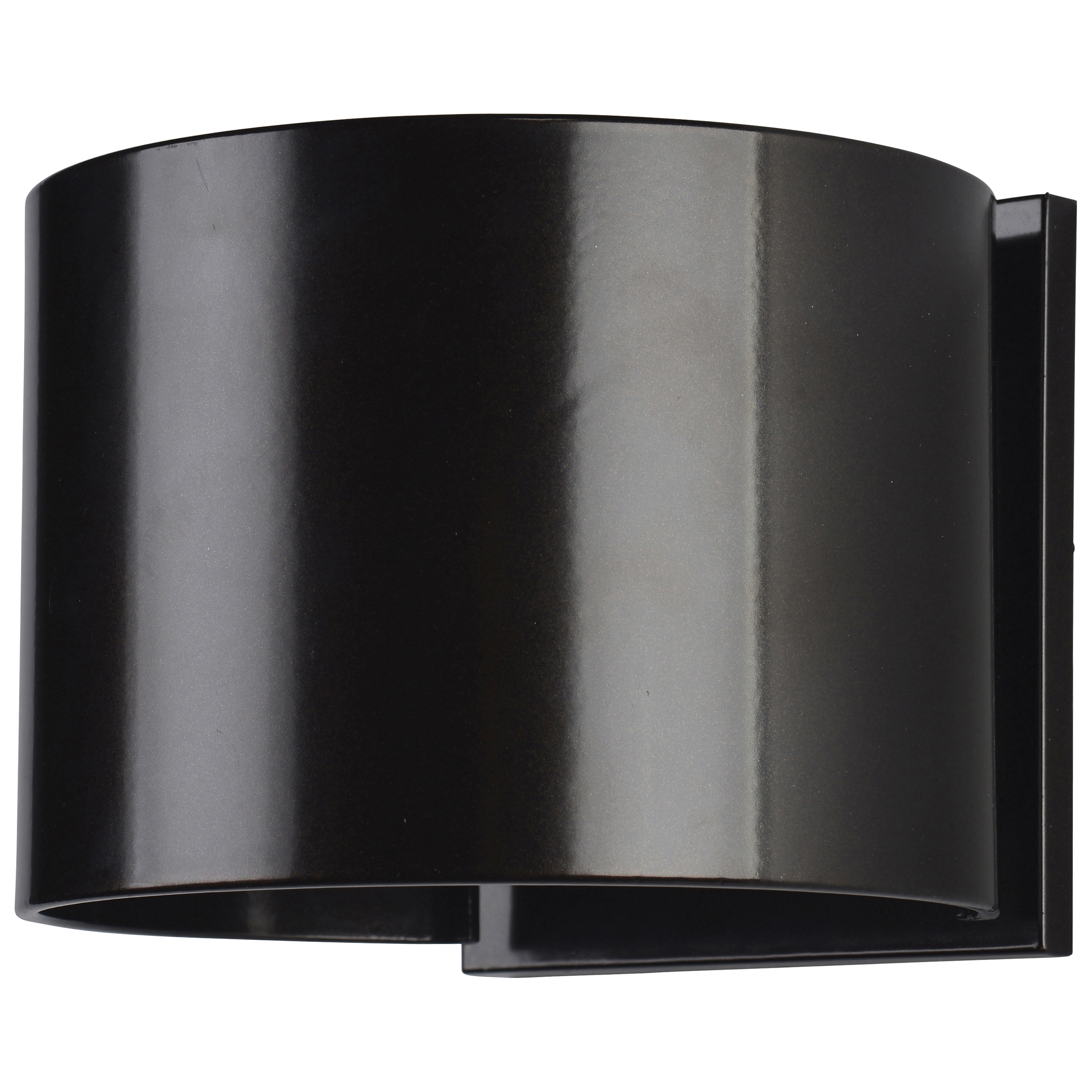Access Lighting 20399LEDMGRND-BRZ Curve 6-in W 2-Light Bronze Modern/Contemporary Wall Sconce