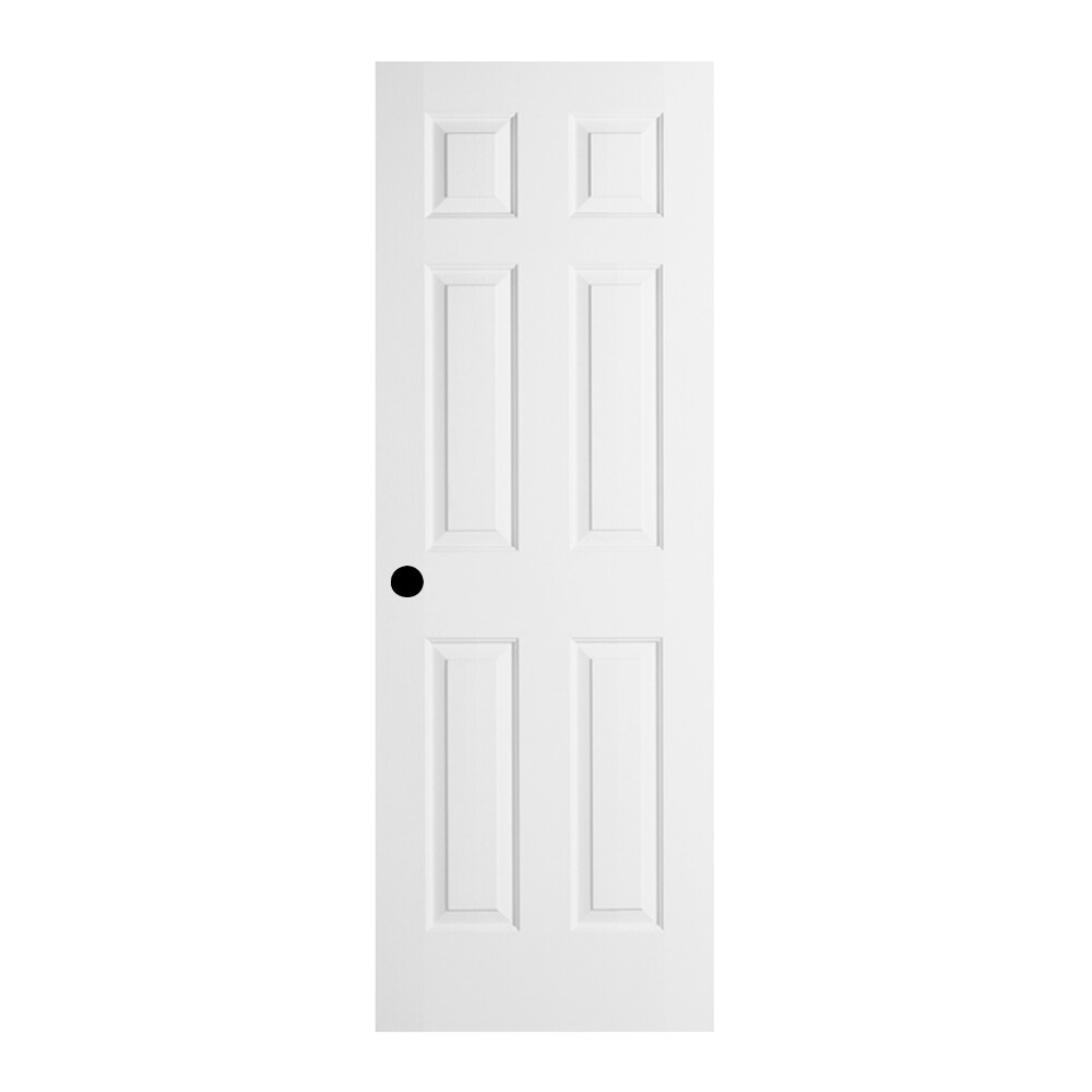 JELD-WEN 10967 36-in x 79-in x Steel No glass Universal reversible Primed Slab Front Door Insulating core
