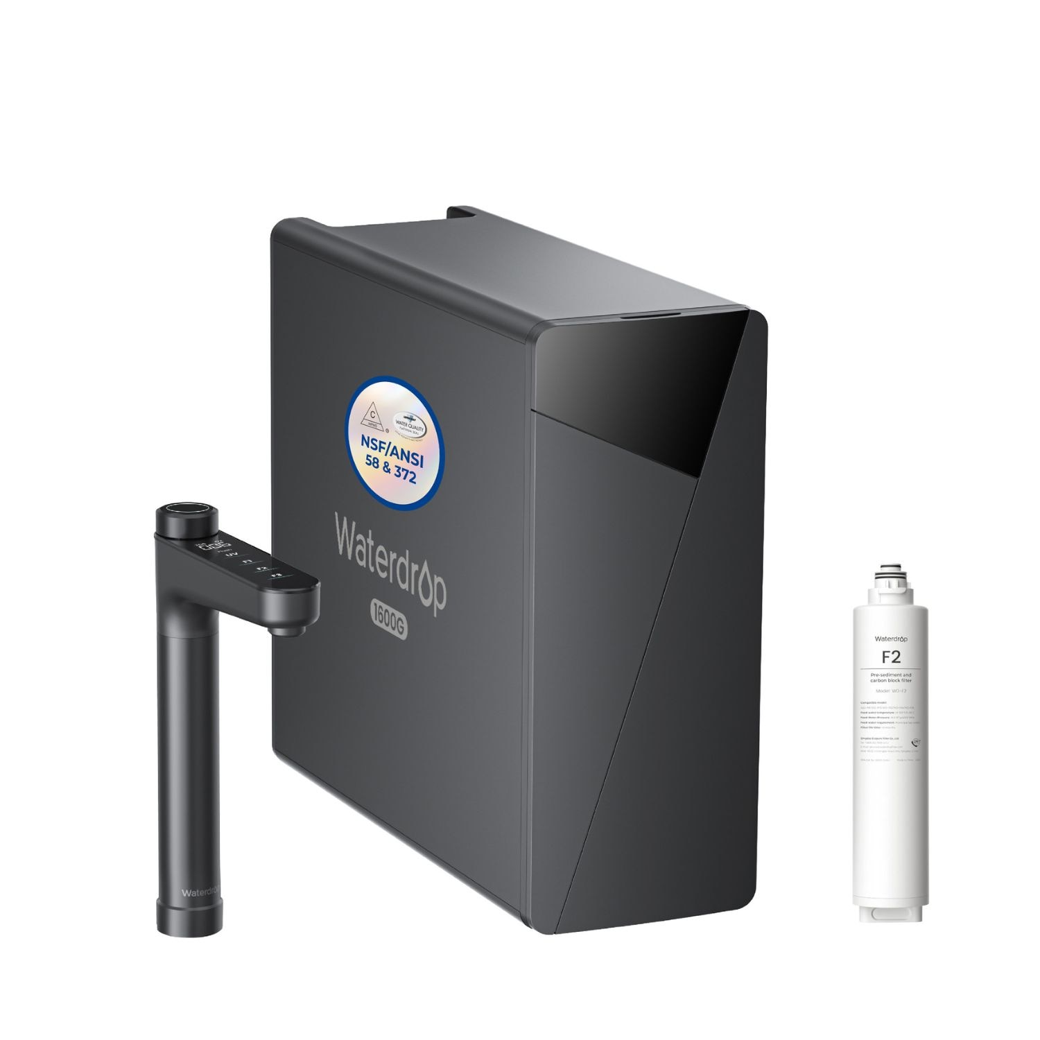 Waterdrop B-WD-X16-F2 Reverse Osmosis System Multi-method Reverse Osmosis Filtration System