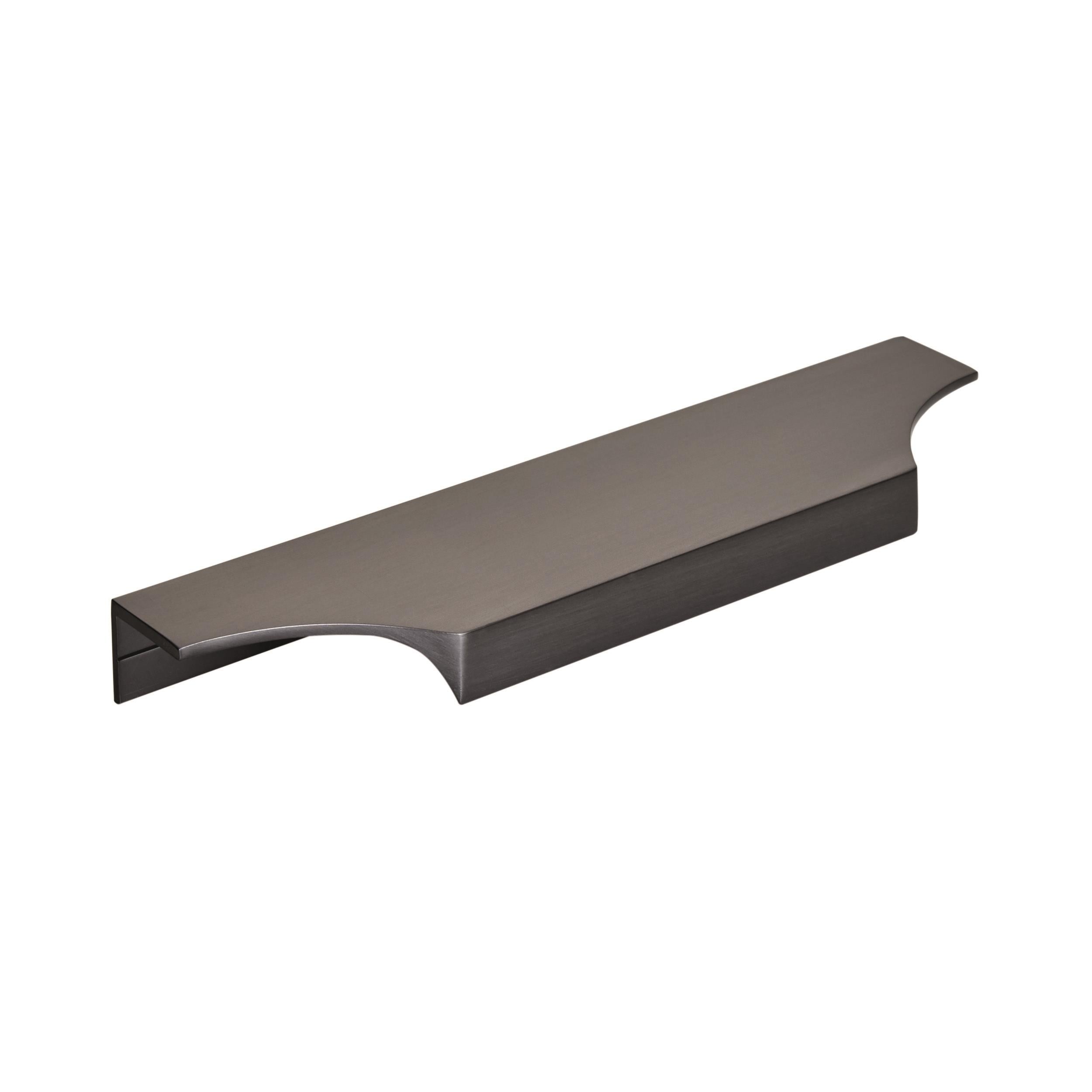 Amerock BP36752BCR Extent 6-9/16-in , 167mm Center to Center Black Chrome Rectangular Edge