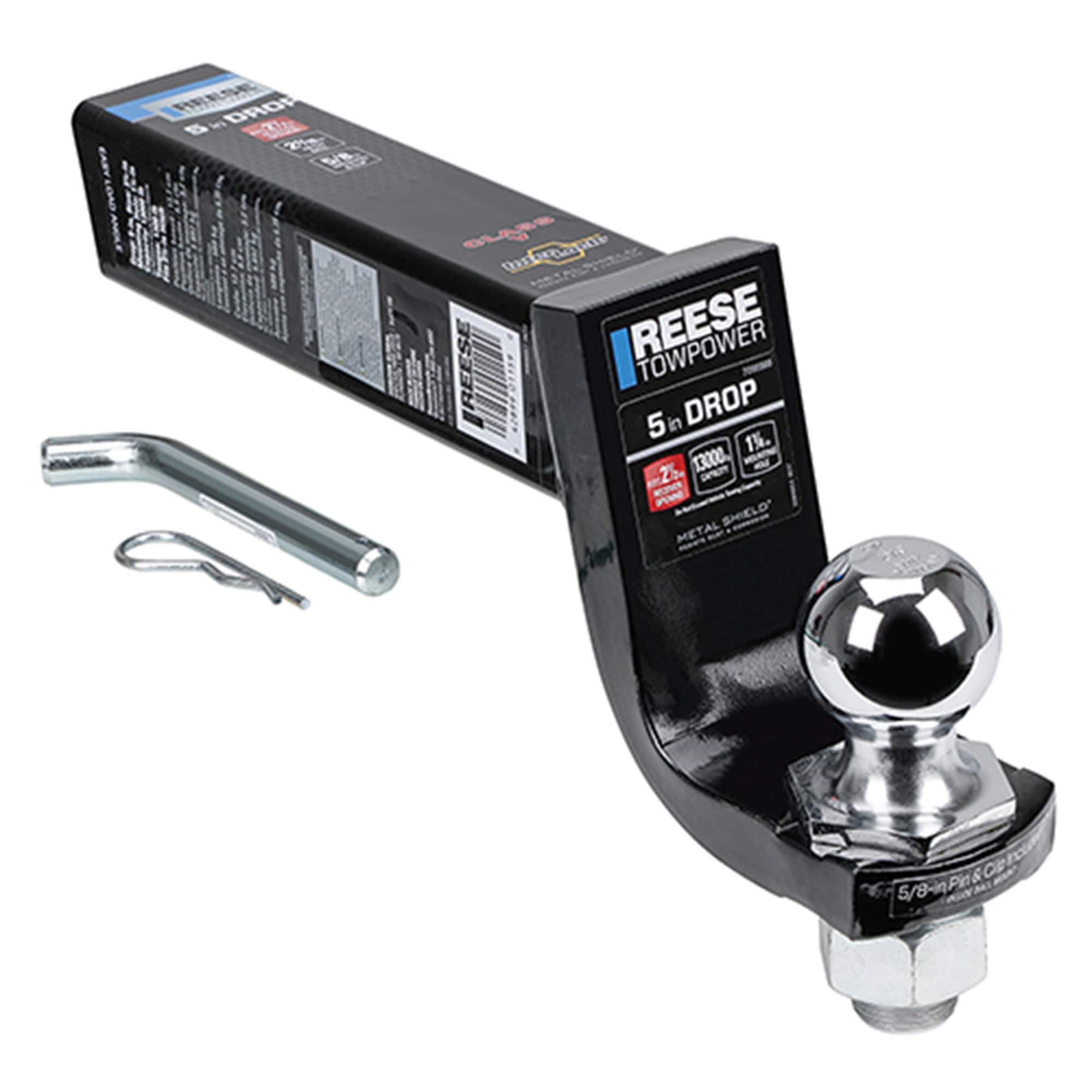 Reese Towpower Reese Interlock Trailer Hitch Ball Mount Starter Kit 13000 Pound Capacity