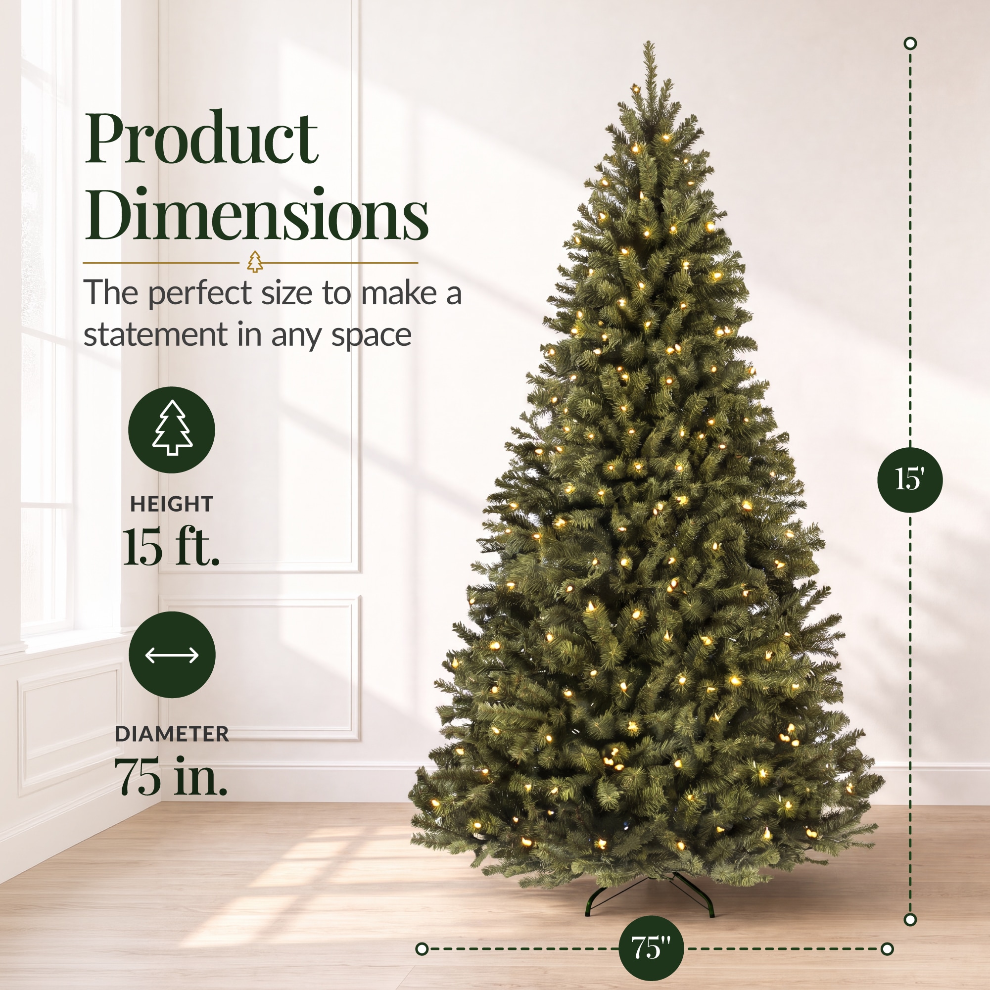 Best Choice Products SKY10107 Artificial-Christmas-Trees - View #2