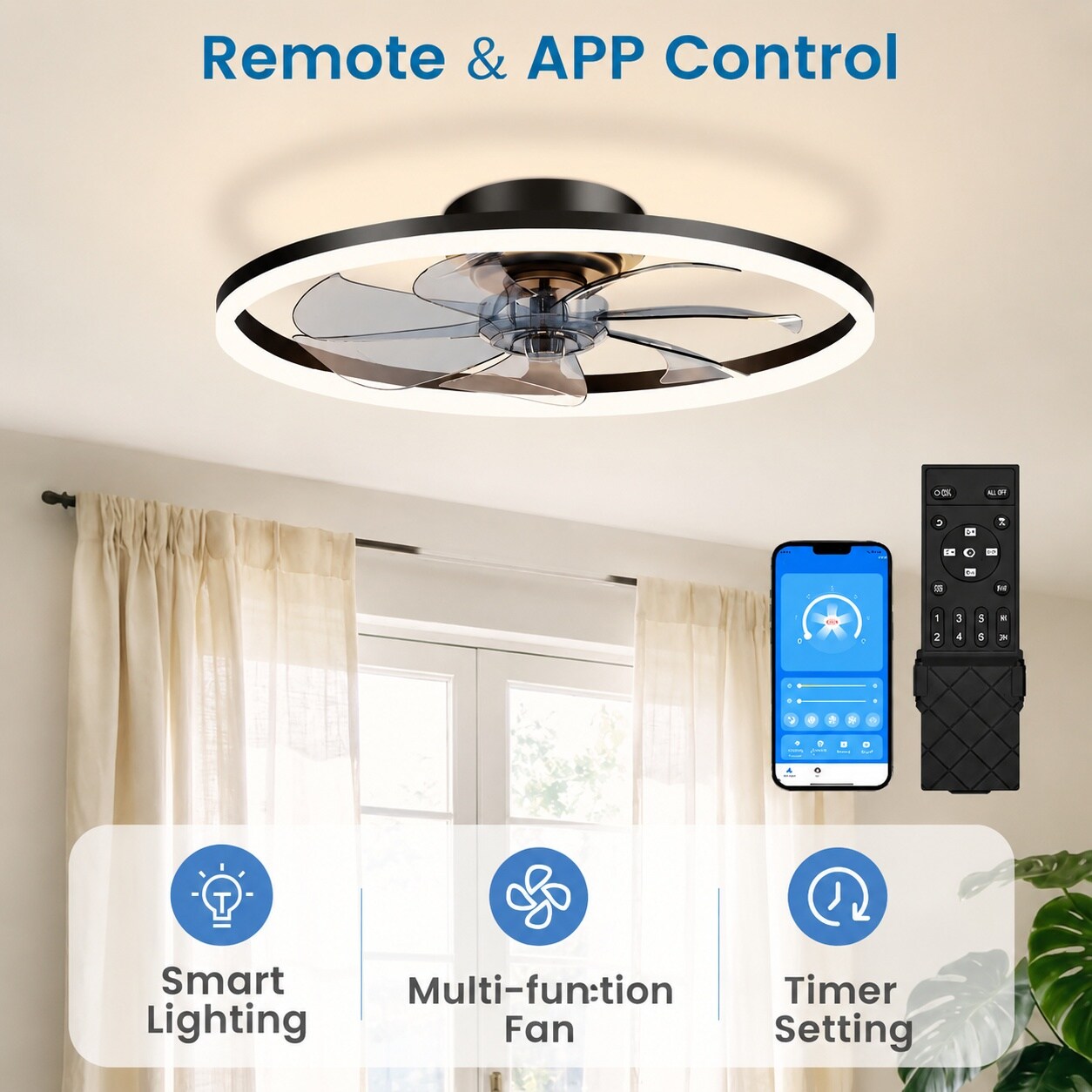ITOPFOX LIT0710I107 Ceiling-Fans - View #3