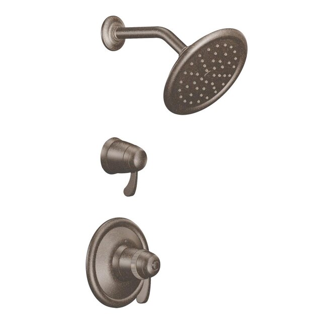 Moen Transitional Oil-Rubbed Bronze 2-Spray Shower Bar System (Valve Included) Moen Transitional Oil-Rubbed Bronze 2-Spray Shower Bar System (Valve Included)