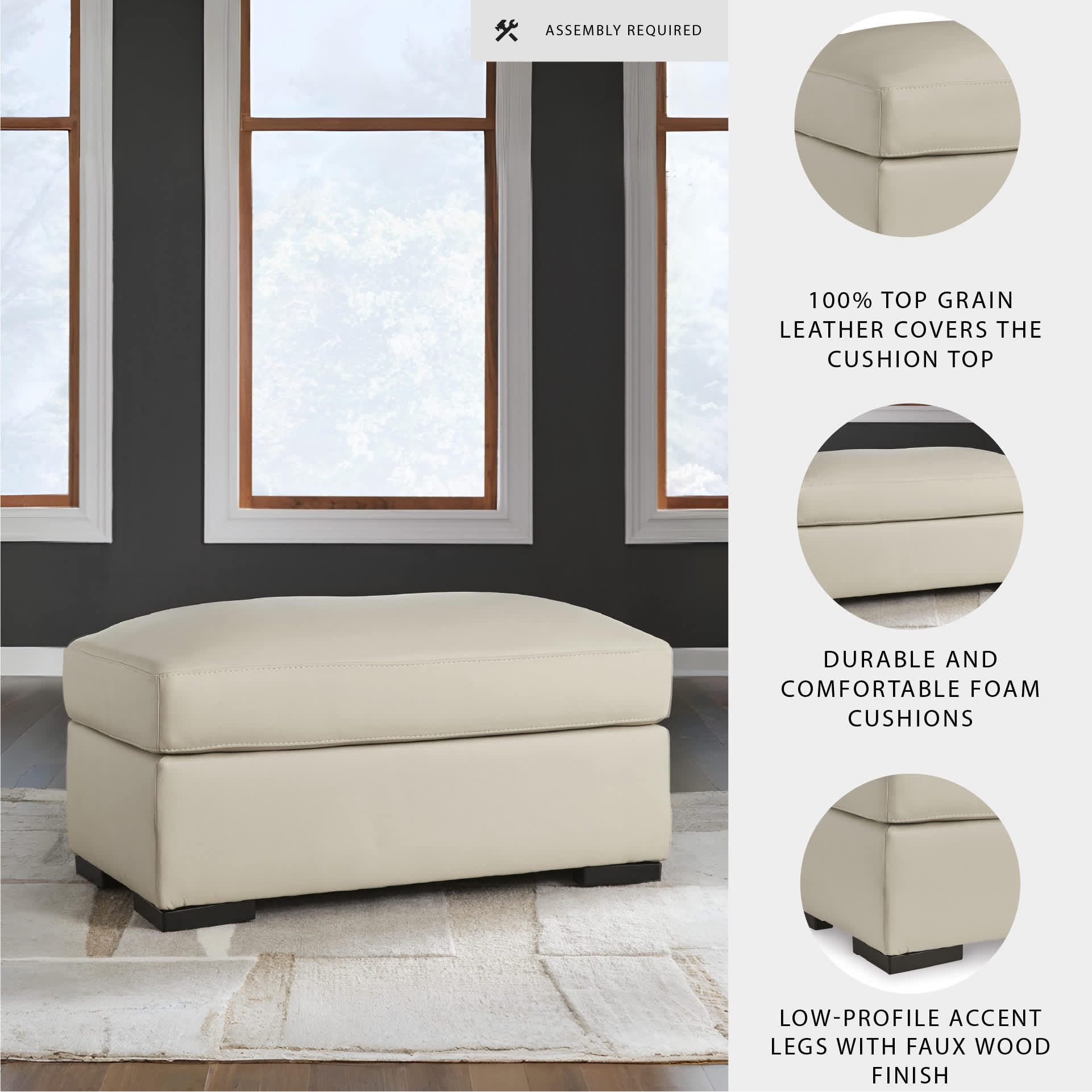 Signature Design by Ashley 1930414 Indoor-Ottomans - View #3