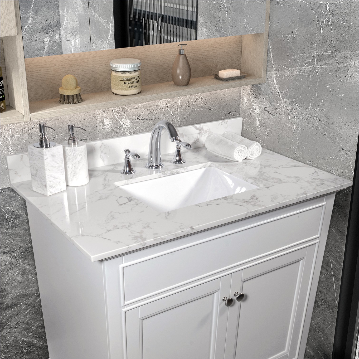 Naturefalls IO17Y1NOJUY2 Bath-Vanity-Combo - View #2