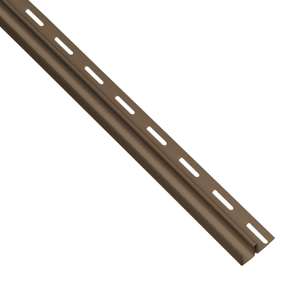 Georgia Pacific Musket Brown F Trim Vinyl Siding Trim 05 In X 150 In In The Vinyl Siding Trim 7427