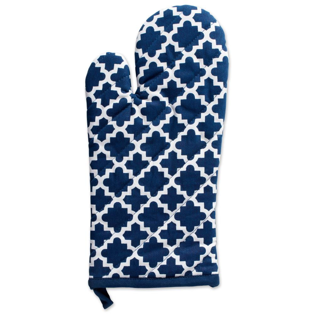DII Black Terry Oven Mitt (Set of 2) - 7x13-in - Heat Resistant - Cotton  Fabric - Easy Storage - Perfect for Daily Use - by [Manufacturer]